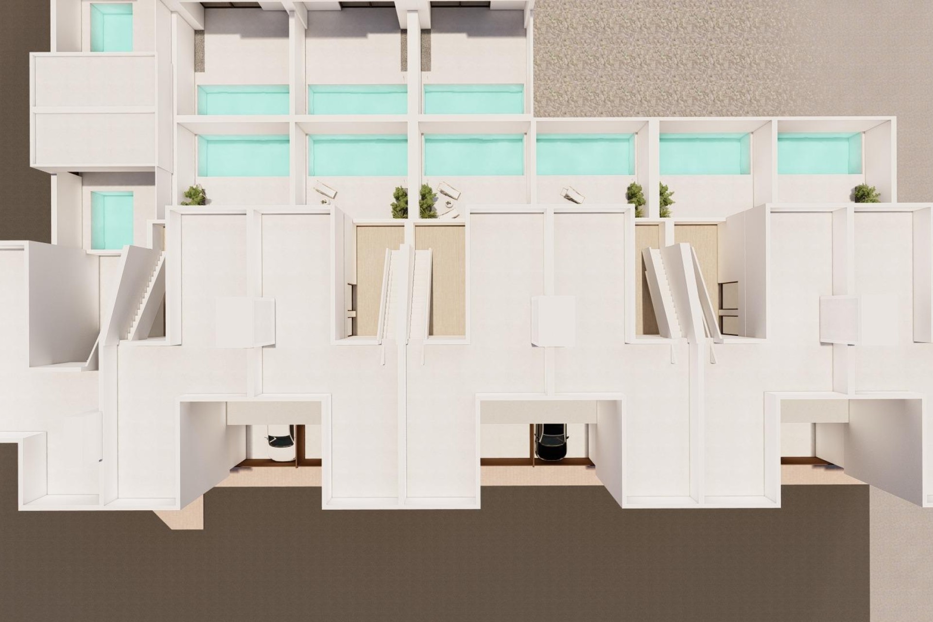 Nieuwbouw Woningen - Herenhuis - San Javier - pueblo