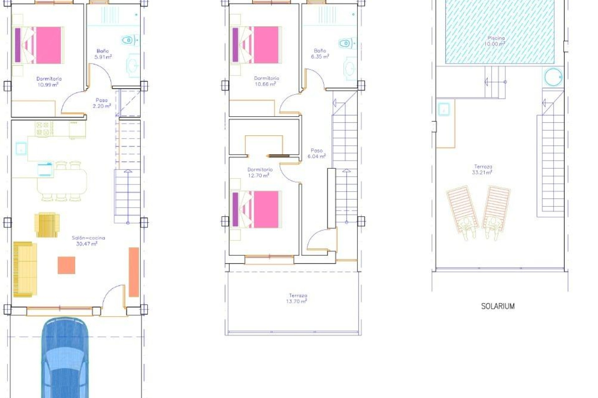 Nieuwbouw Woningen - Herenhuis - San Pedro del Pinatar - Pueblo
