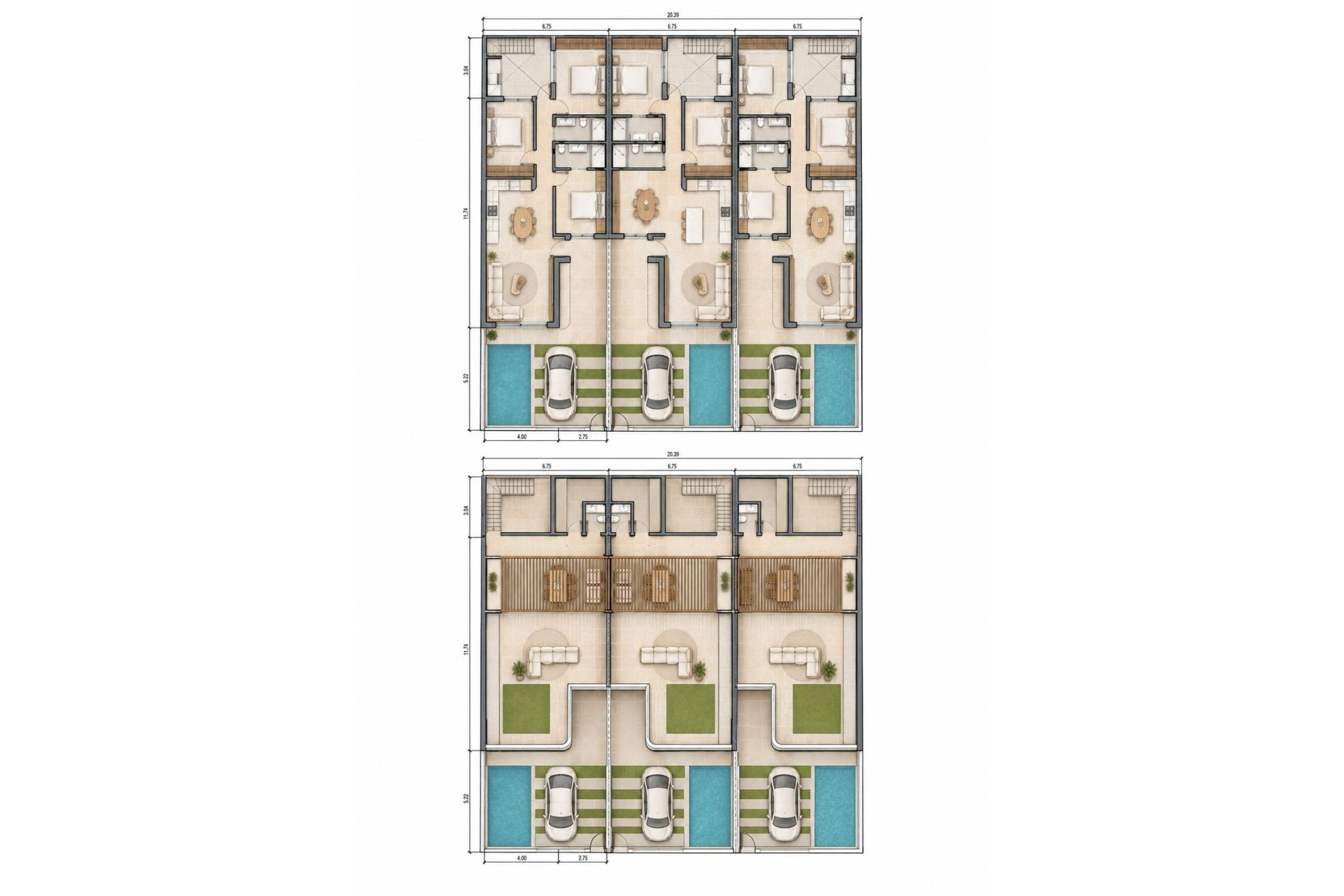 Nieuwbouw Woningen - Herenhuis - San Pedro del Pinatar - Pueblo