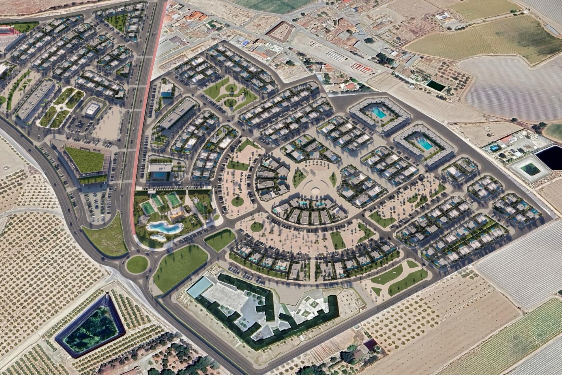 Nieuwbouw Woningen - Herenhuis - Torre Pacheco - El Alba