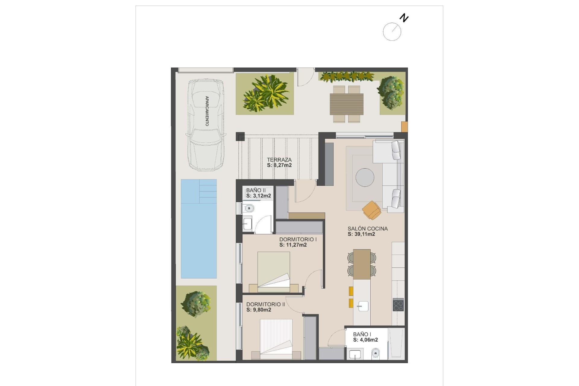 Nieuwbouw Woningen - Herenhuis - Torre Pacheco - El Alba
