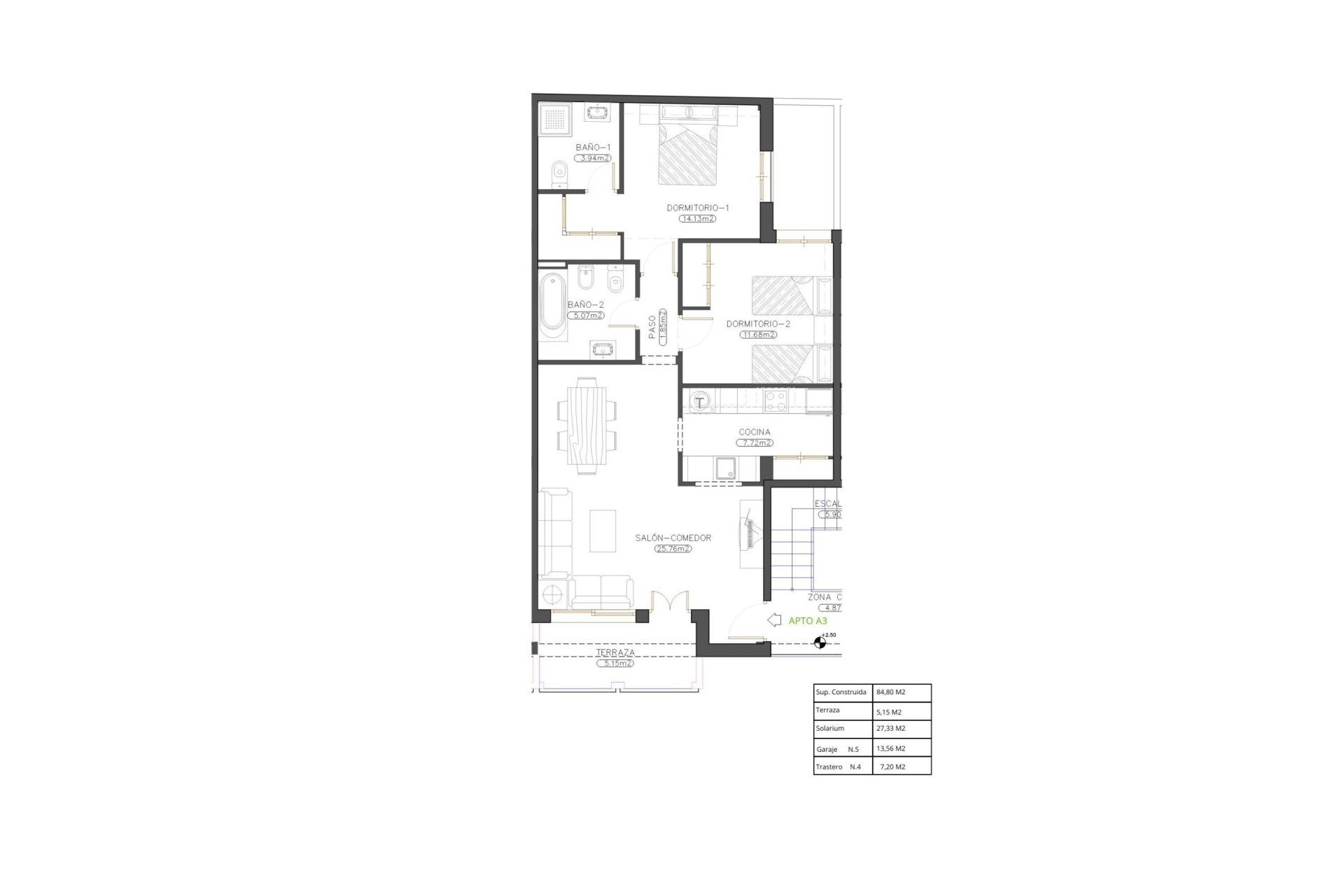 Nieuwbouw Woningen - Penthouse - Cuevas Del Almanzora - Herrerias