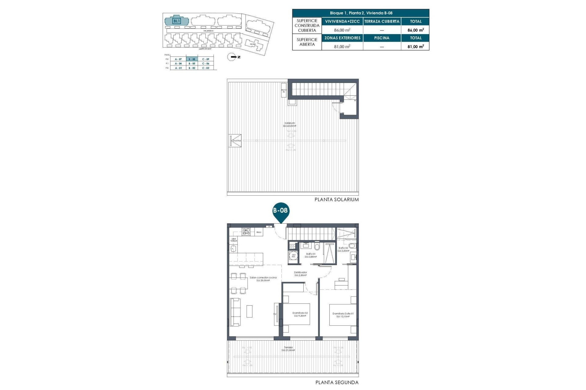 Nieuwbouw Woningen - Penthouse - Los Alcazares - Serena Golf