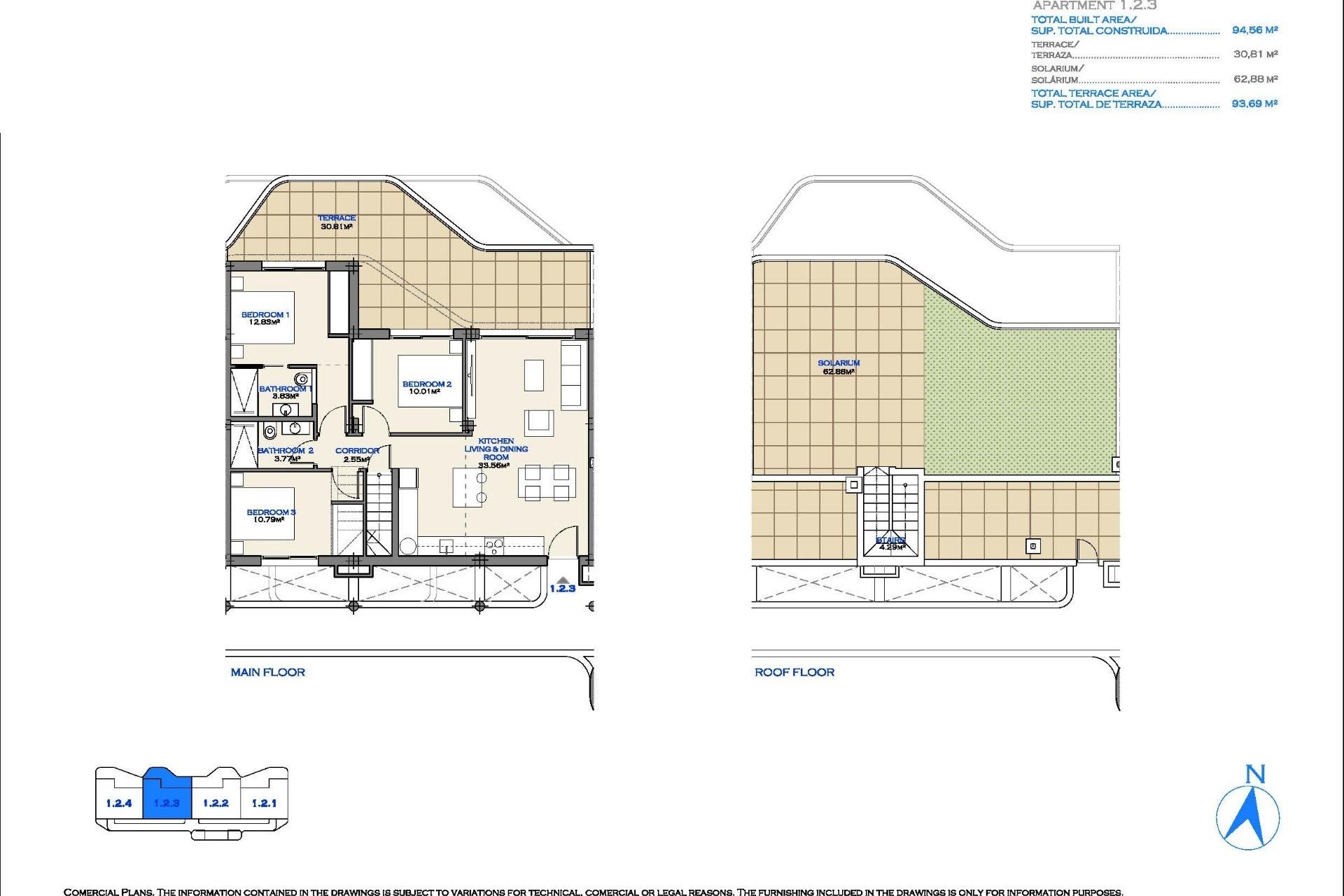 Nieuwbouw Woningen - Penthouse - Los Alcazares - Serena Golf