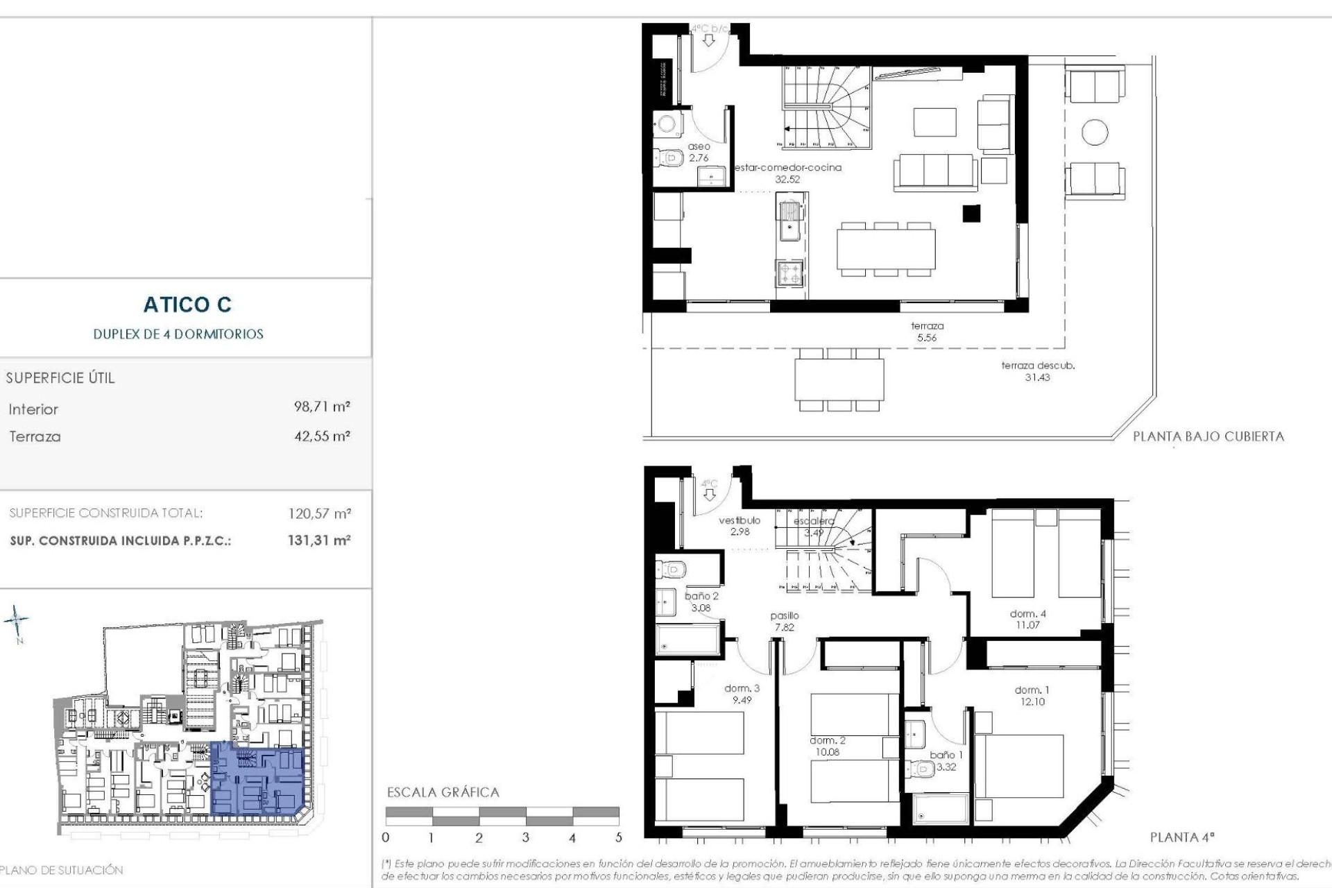 Nieuwbouw Woningen - Penthouse - Murcia - Centro