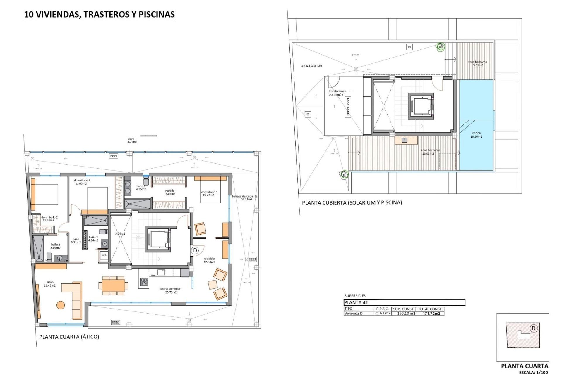 Nieuwbouw Woningen - Penthouse - San Pedro del Pinatar - Lo Pagán