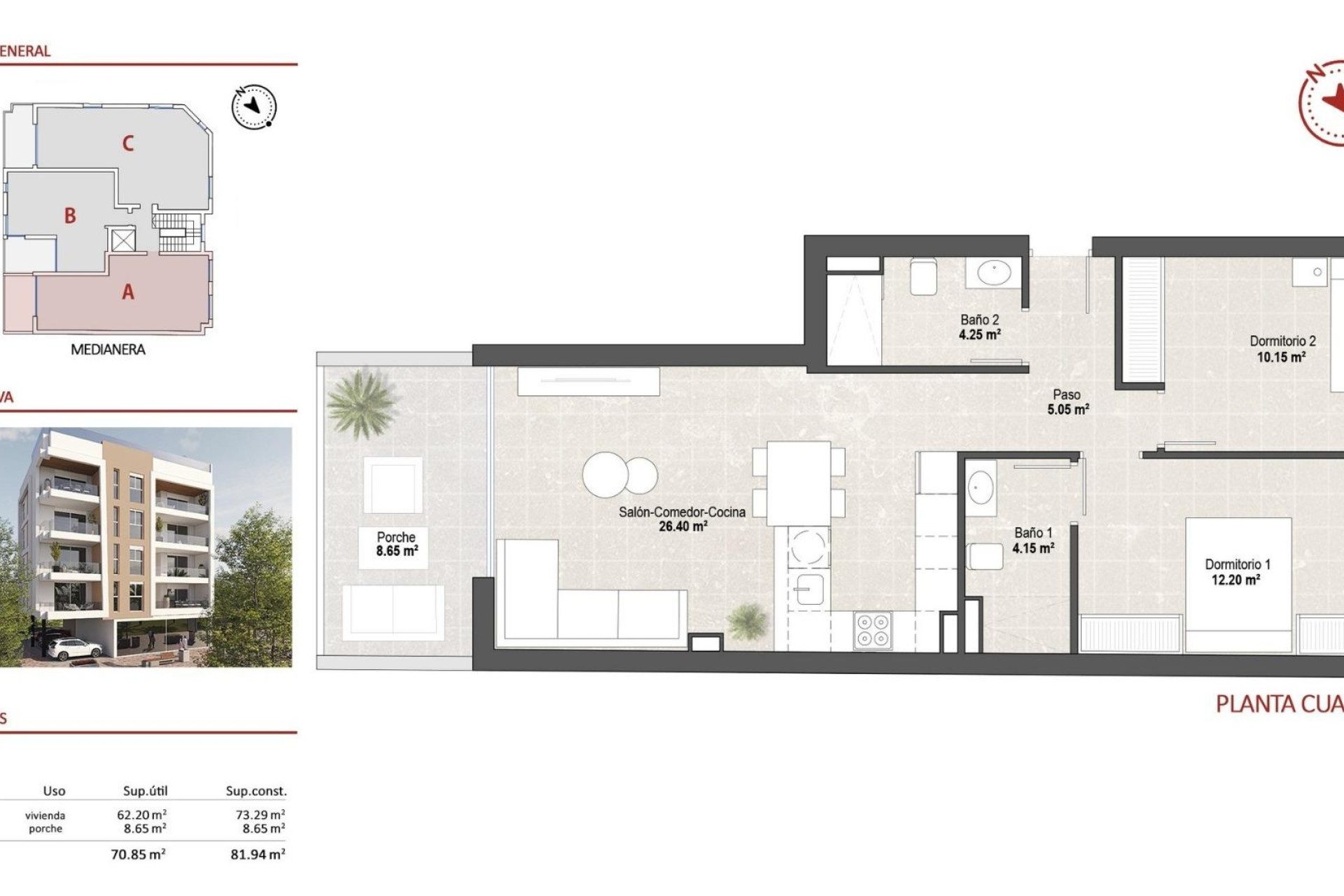 Nieuwbouw Woningen - Penthouse - San Pedro del Pinatar - Lo Pagán