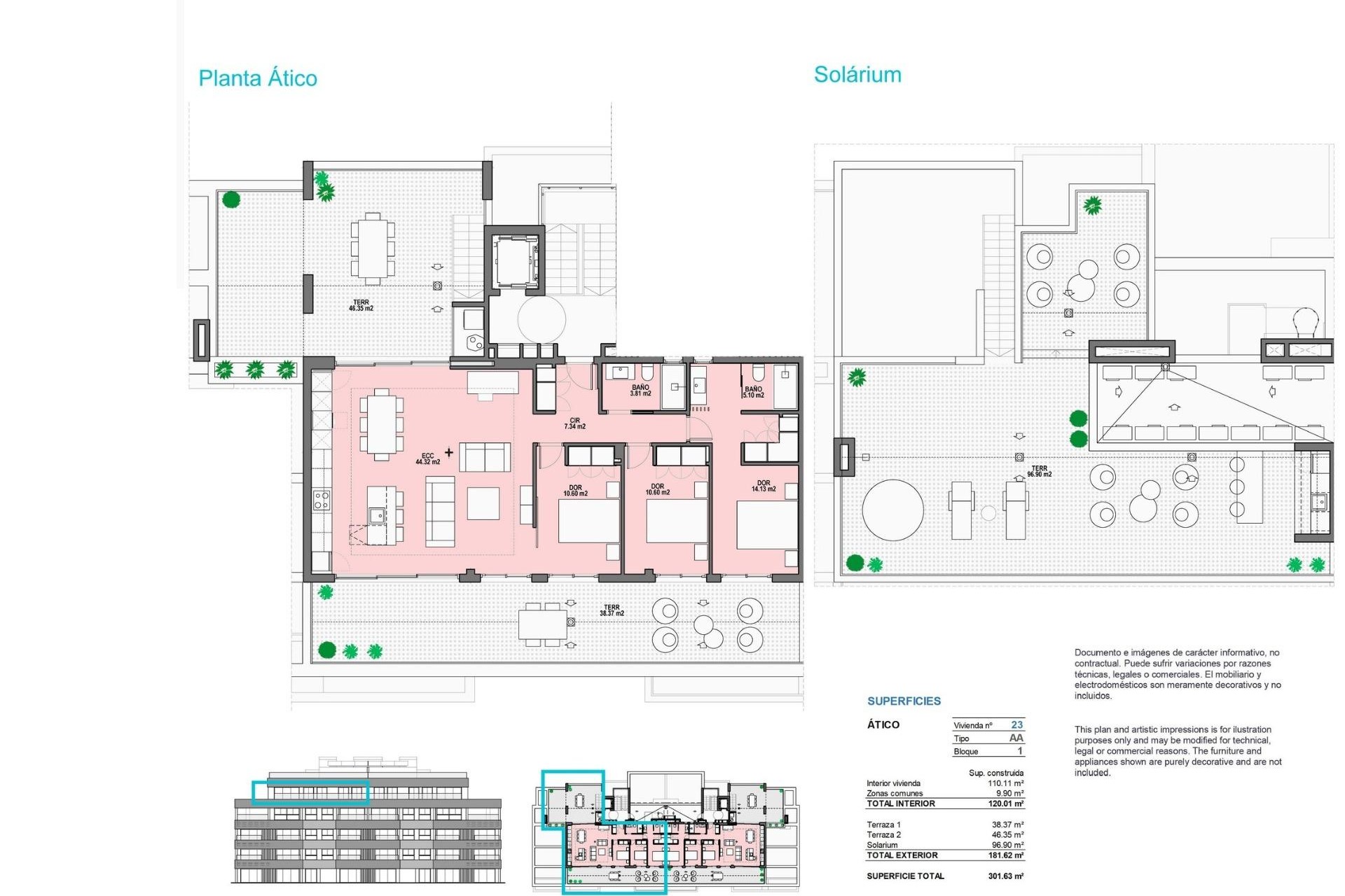 Nieuwbouw Woningen - Penthouse - Torre Pacheco - Santa Rosalia Lake and Life Resort