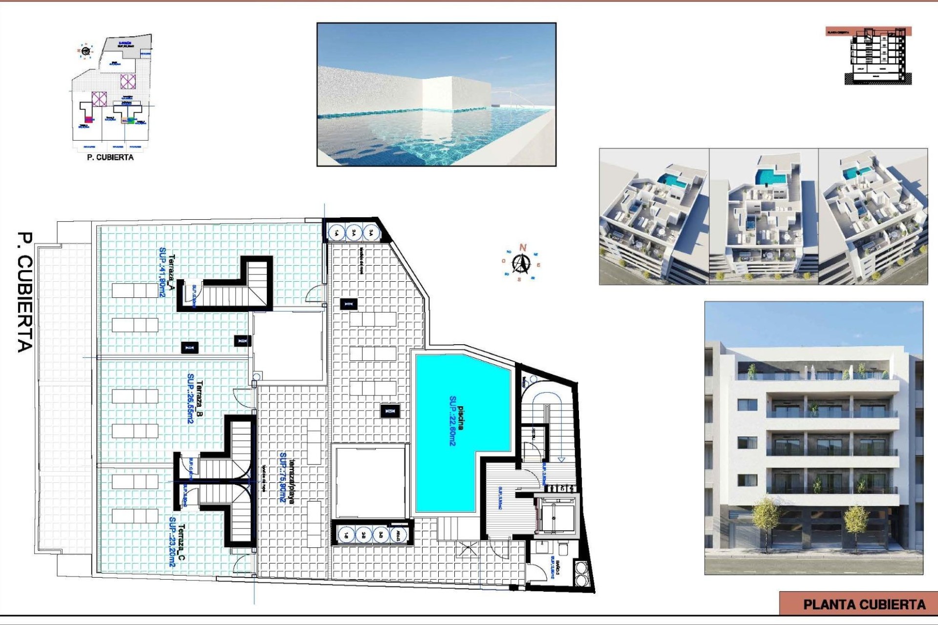 Nieuwbouw Woningen - Penthouse - Torrevieja - Centro