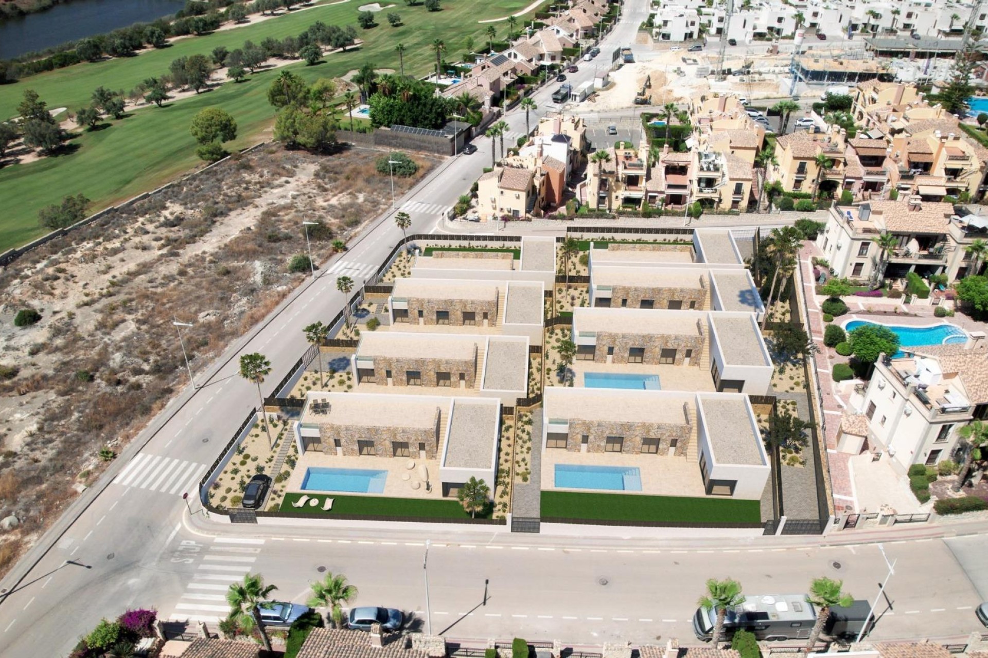 Nieuwbouw Woningen - Villa - Algorfa - La Finca Golf