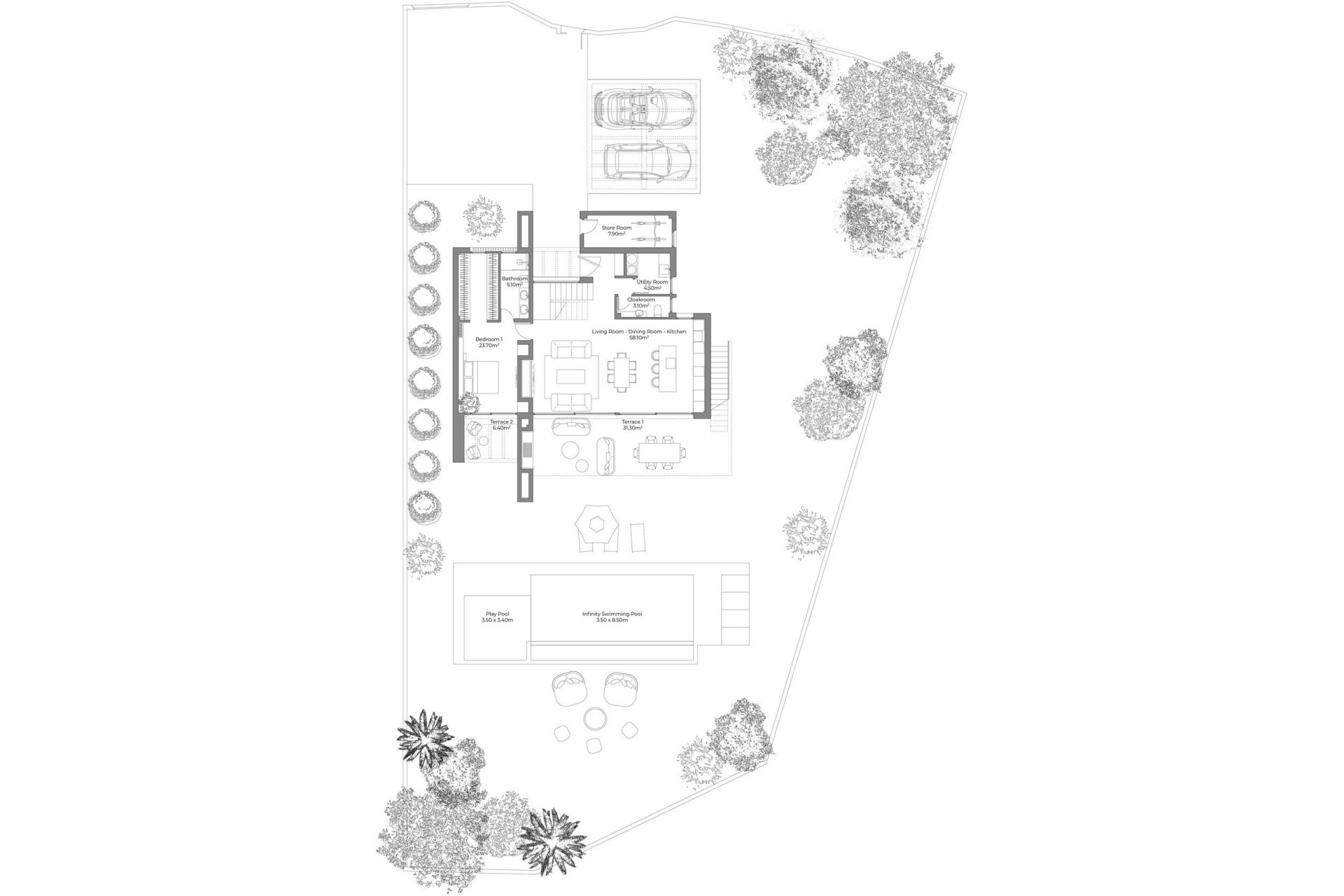 Nieuwbouw Woningen - Villa - Cuevas Del Almanzora - Desert Springs Golf Club