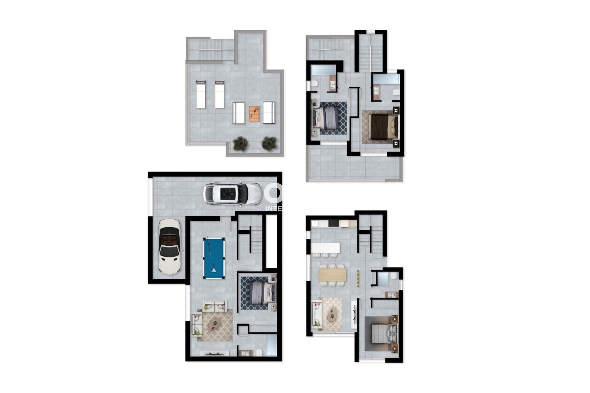 Nieuwbouw Woningen - Villa - La Nucía - Urb. Don Mar