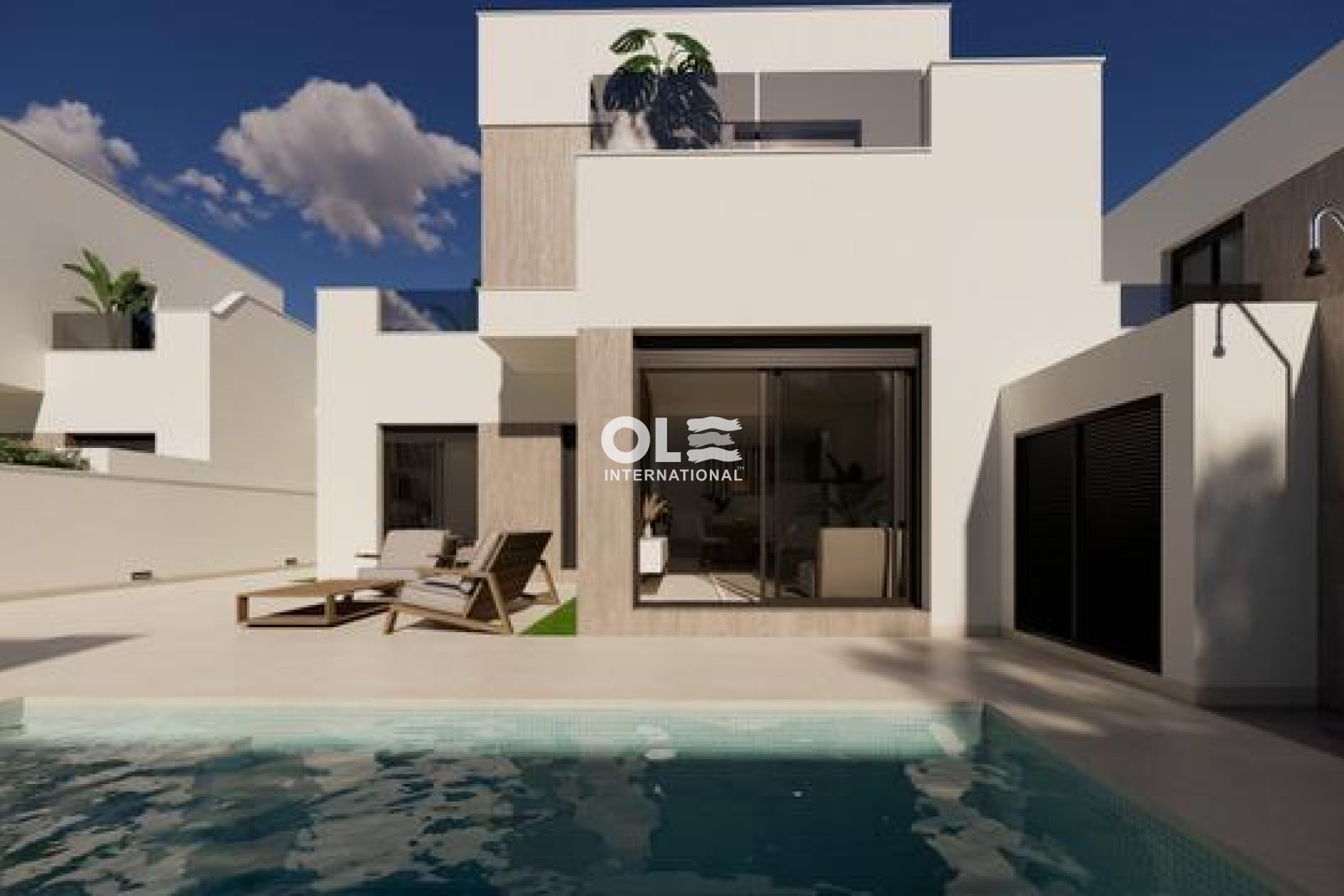 Nieuwbouw Woningen - Villa - San Fulgencio - Polideportivo