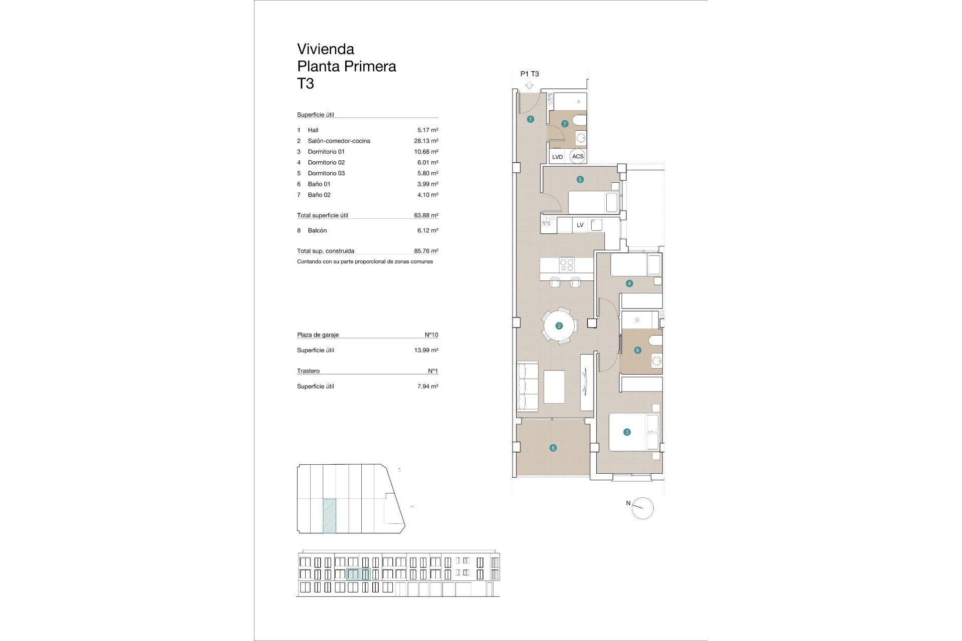 Nouvelle construction - Apartment - Jacarilla - pueblo