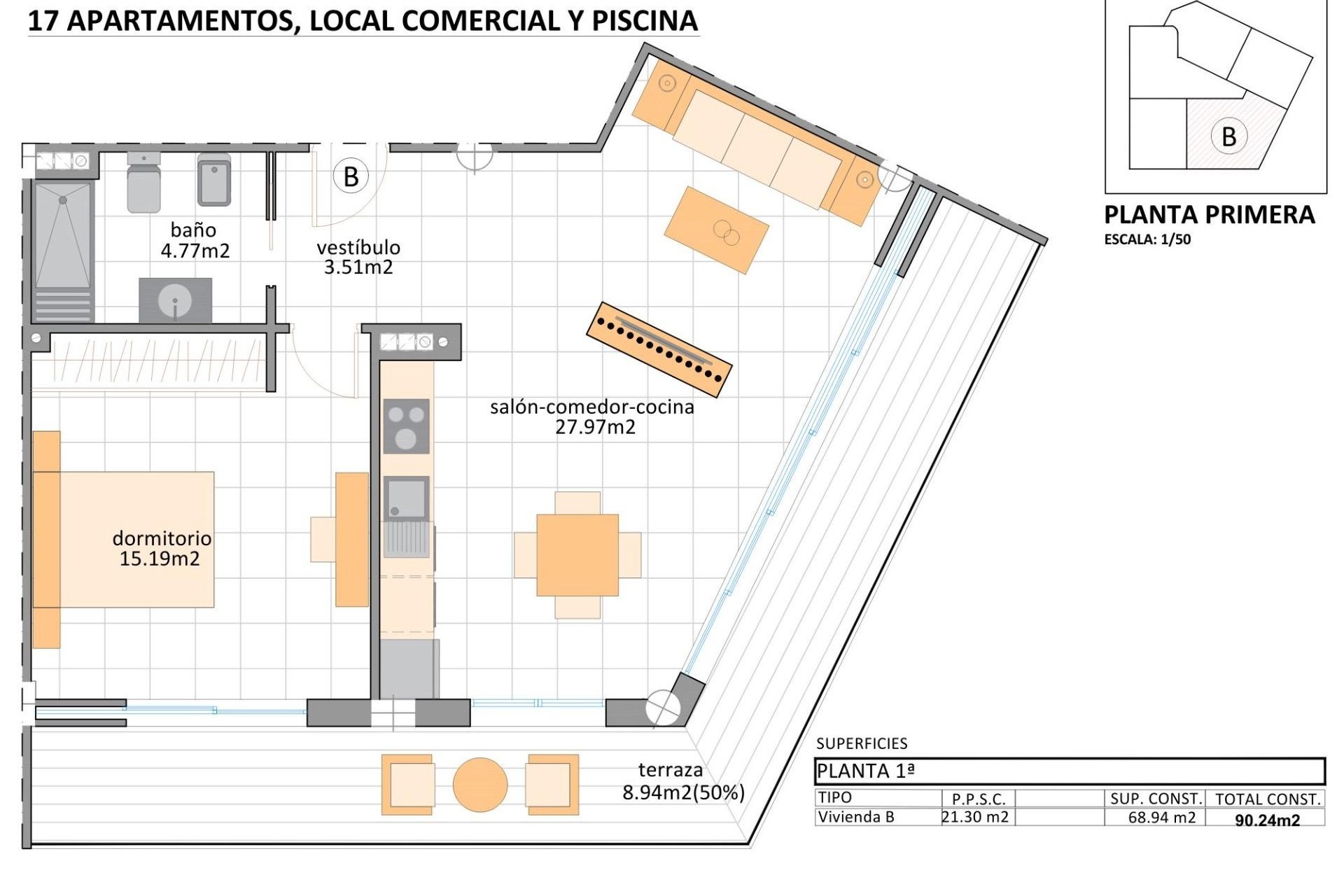Nouvelle construction - Apartment - San Pedro del Pinatar - Lo Pagán