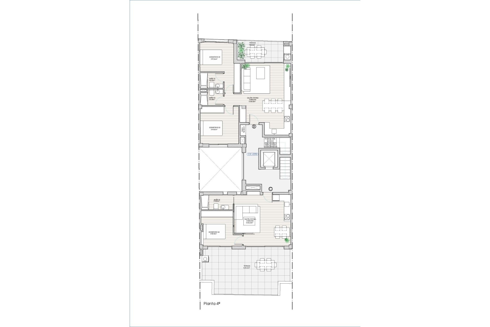 Nouvelle construction - Attique - Guardamar del Segura - Centro