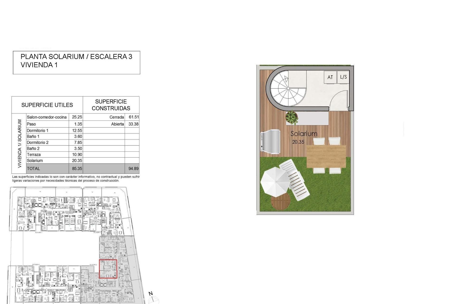 Nouvelle construction - Attique - Santa Pola - Estacion de autobuses