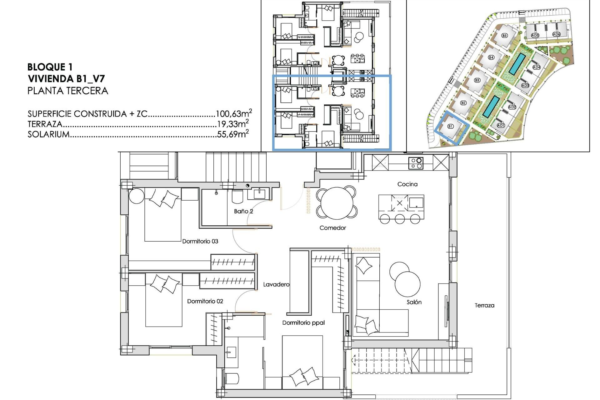 Nouvelle construction - Attique - Torre Pacheco - Santa Rosalia Lake and Life Resort