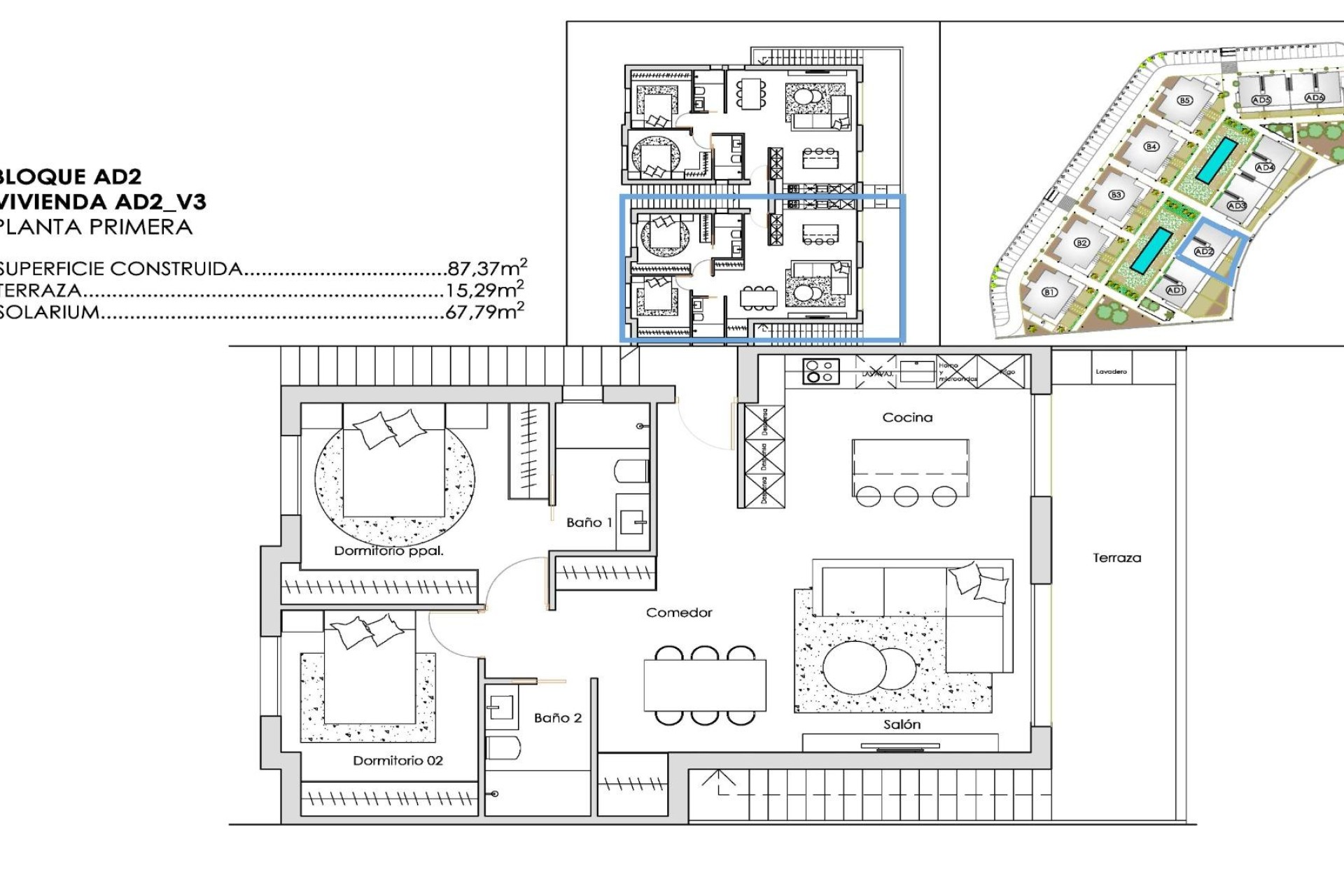 Nouvelle construction - Bungalow - Torre Pacheco - Santa Rosalia Lake and Life Resort