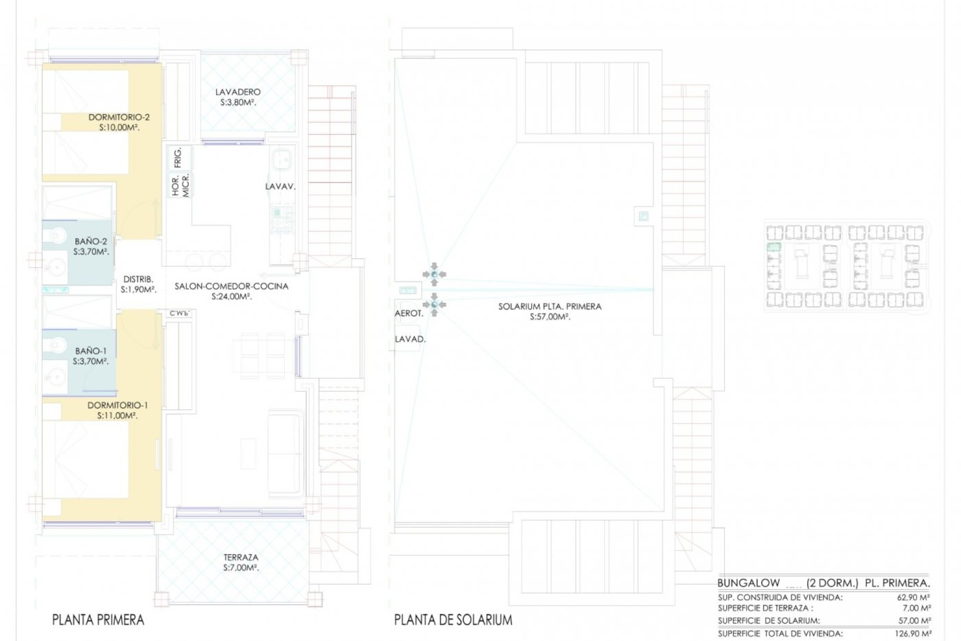 Nouvelle construction - Bungalow - Torrevieja - Los Balcones