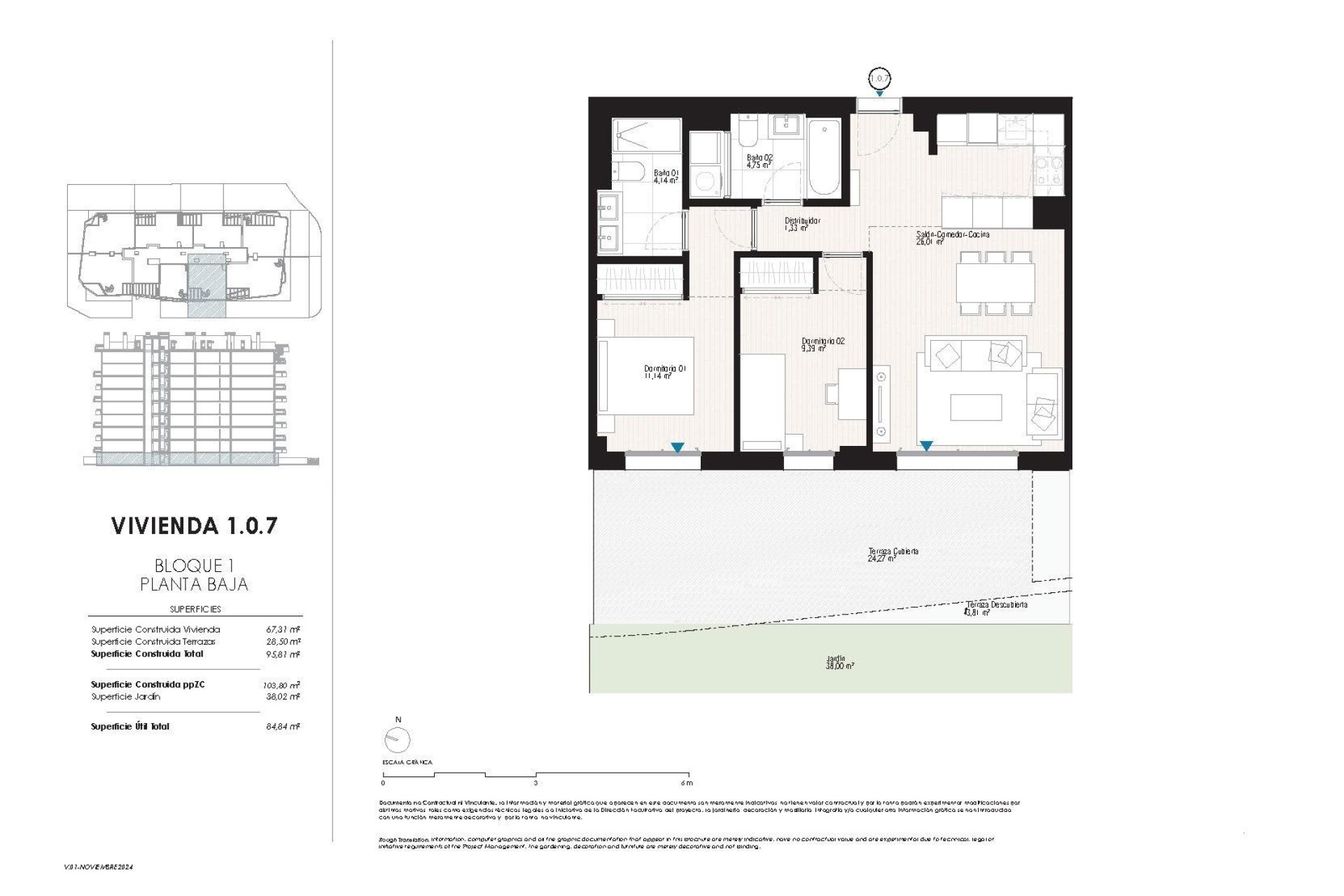 Nouvelle construction - Ground floor apartment - Villajoyosa - Playa del Torres