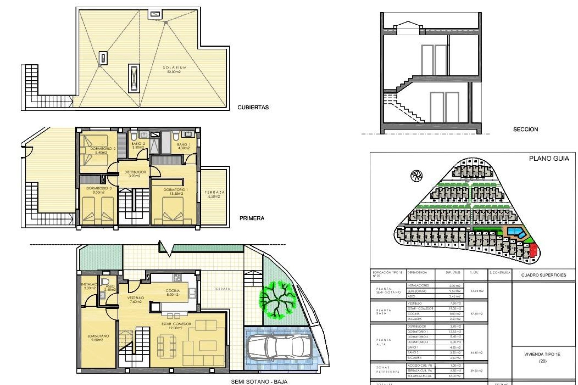 Nouvelle construction - Maison de ville - Monforte del Cid - Alenda Golf