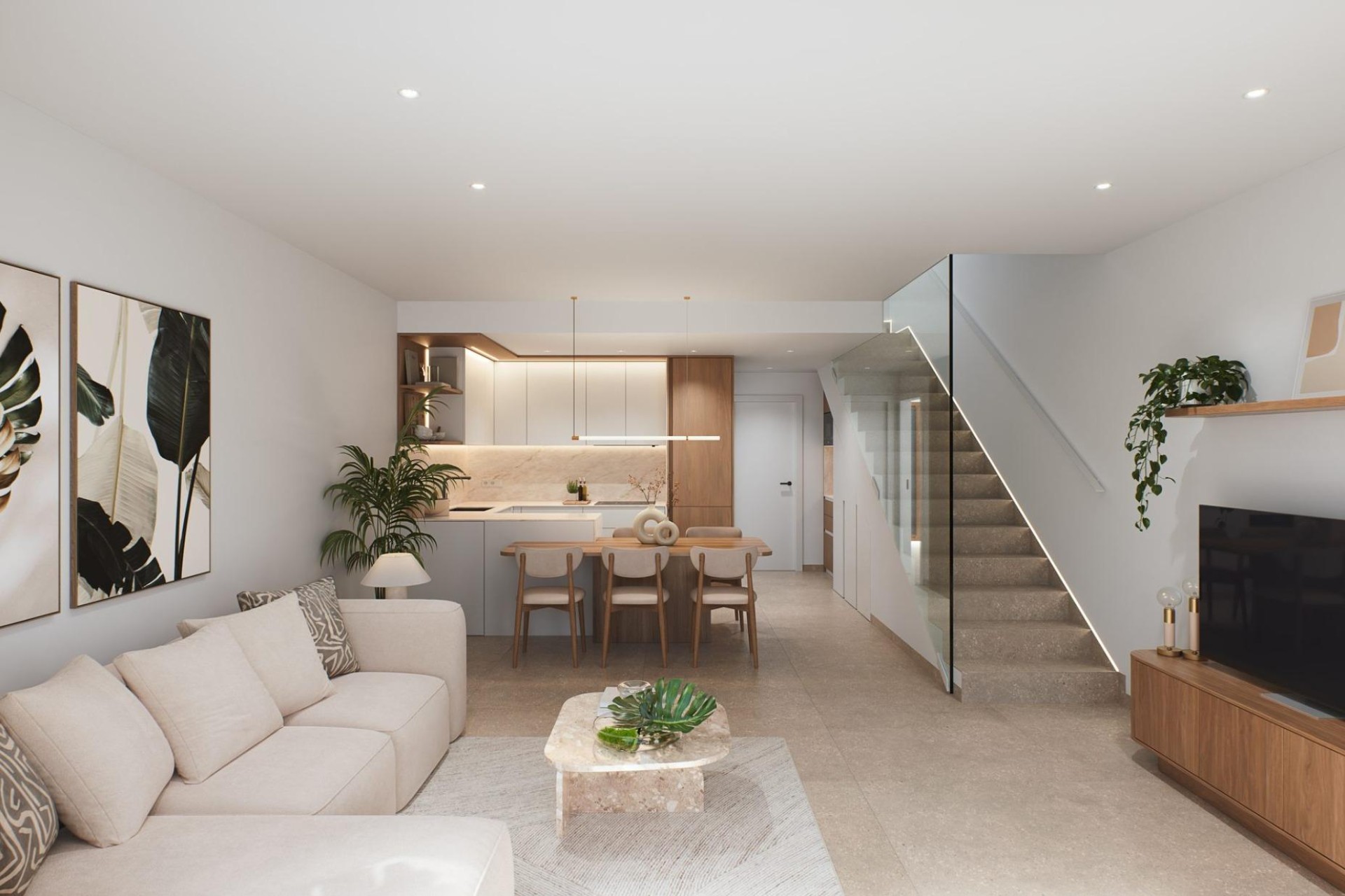 Nouvelle construction - Maison de ville - San Pedro del Pinatar - Pueblo