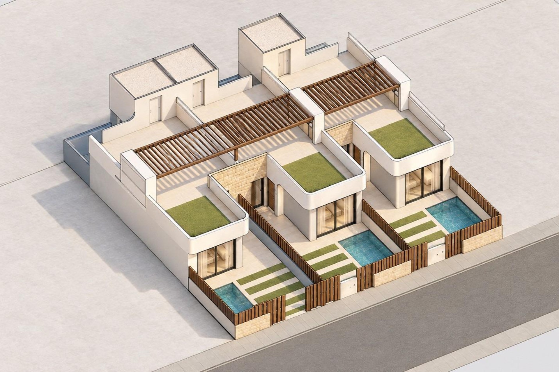 Nouvelle construction - Maison de ville - San Pedro del Pinatar - Pueblo
