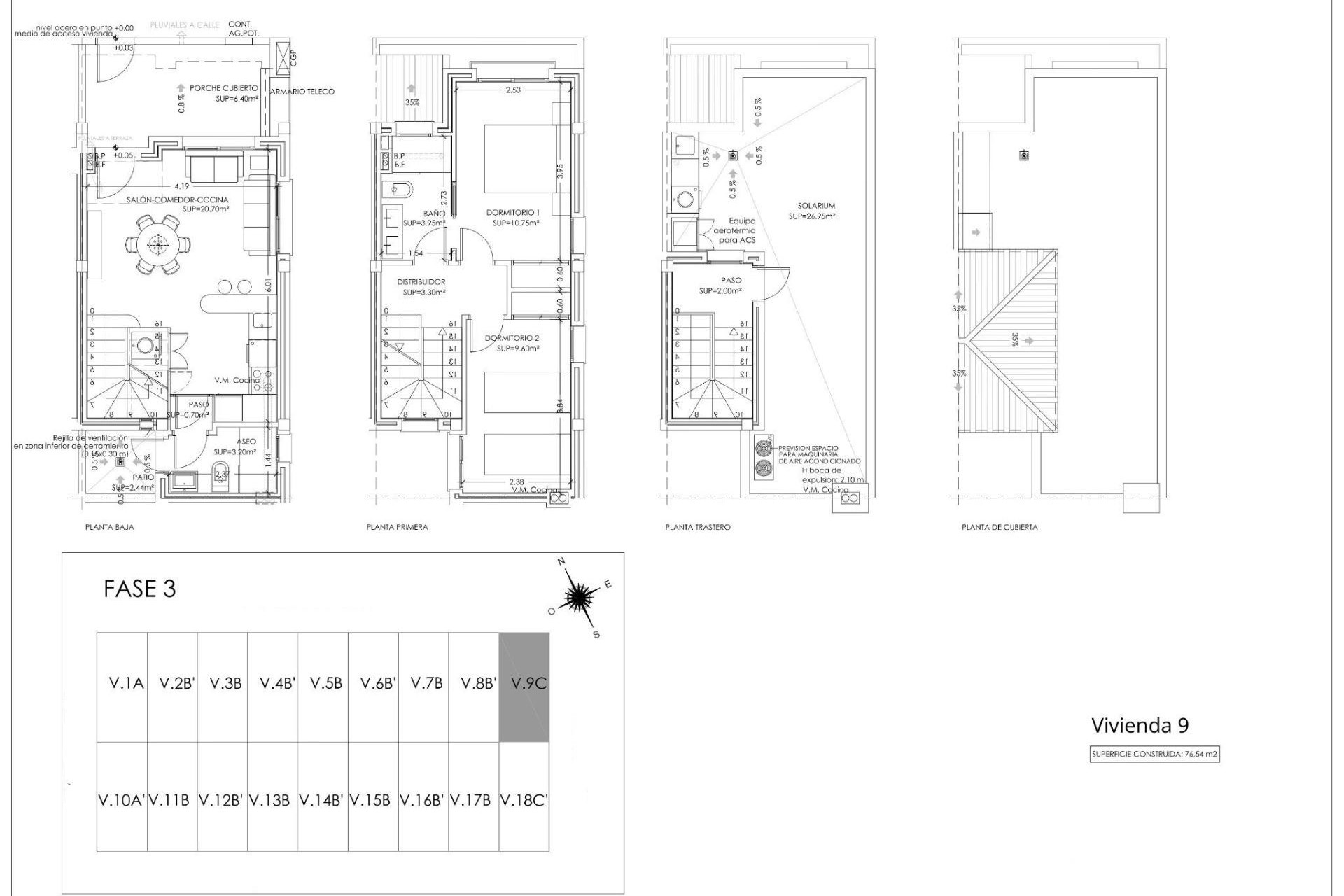 Nouvelle construction - Maison de ville - Torre Pacheco - Santa Rosalia pueblo