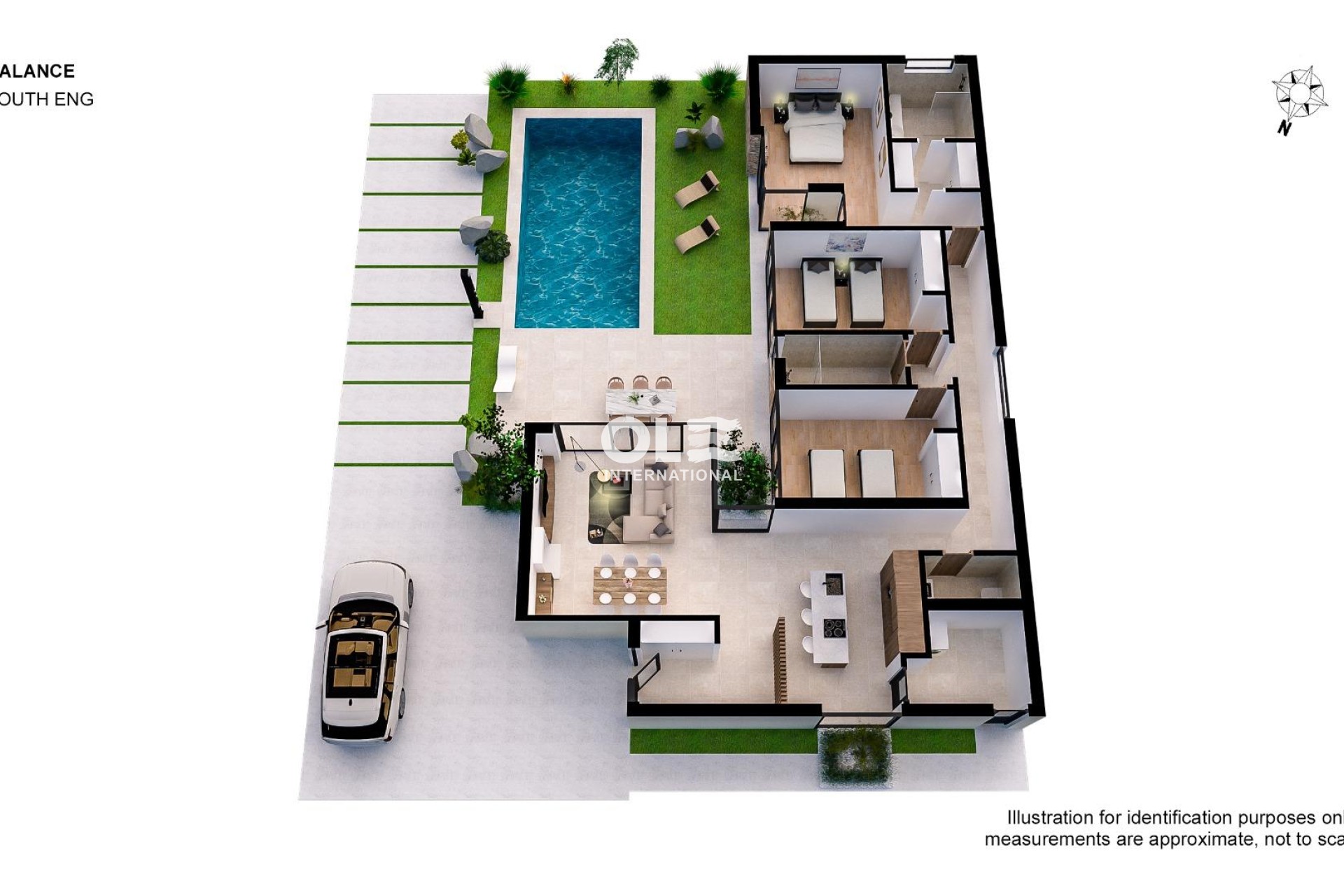 Nouvelle construction - Villa - Baños y Mendigo - Altaona Golf