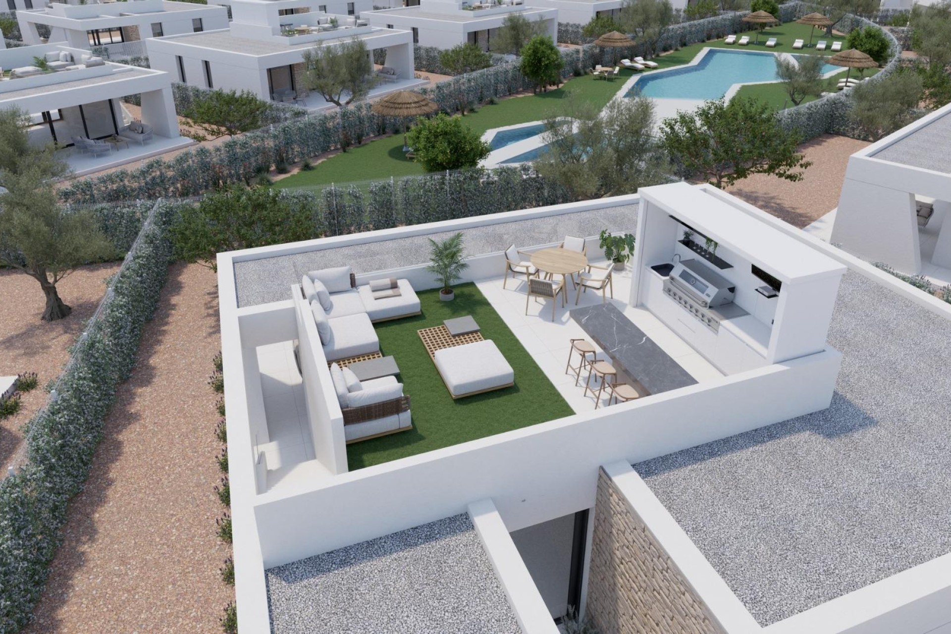 Nouvelle construction - Villa - Fuente Álamo - Hacienda del Alamo