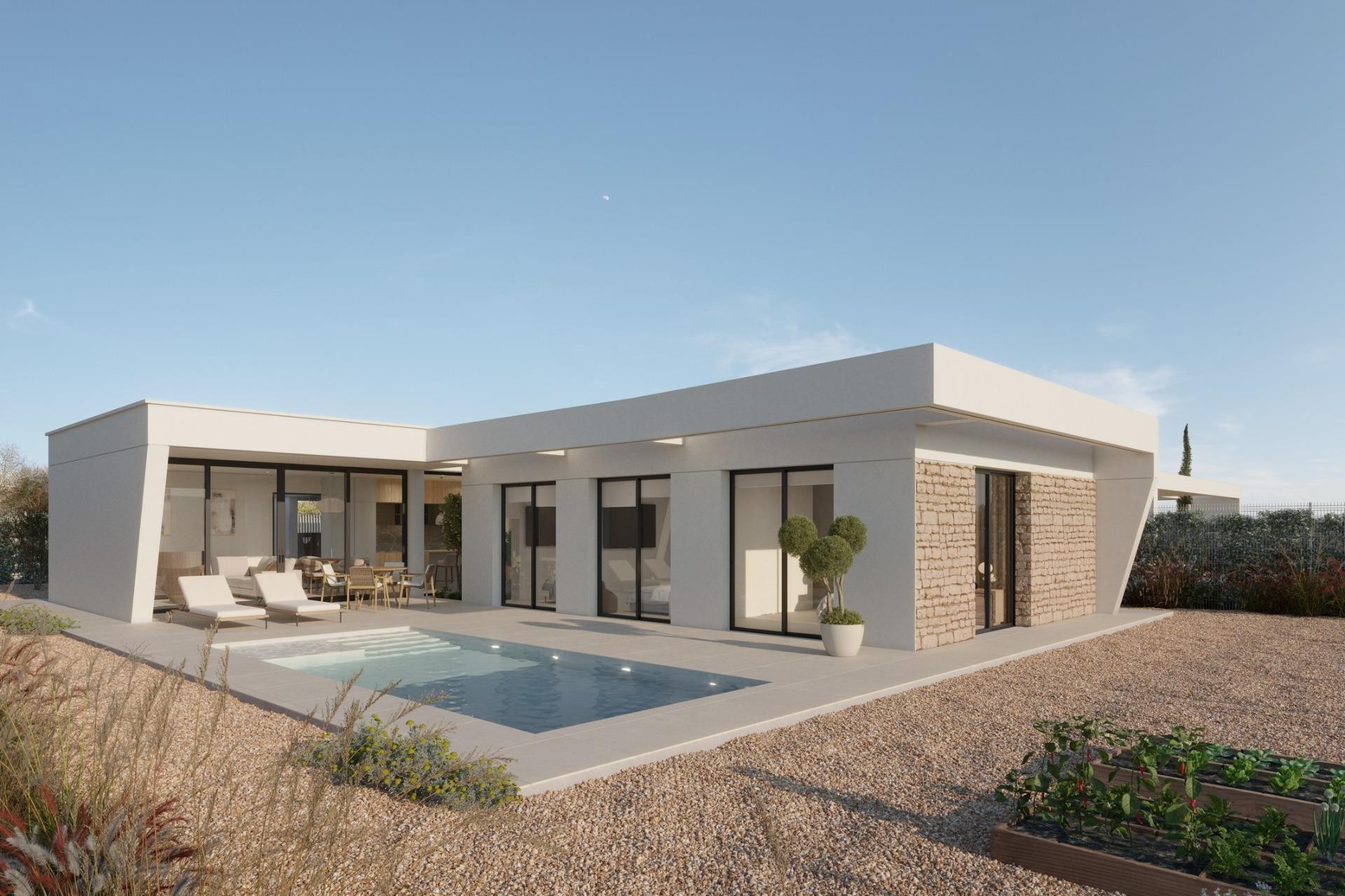 Nouvelle construction - Villa - Fuente Álamo - Hacienda del Alamo