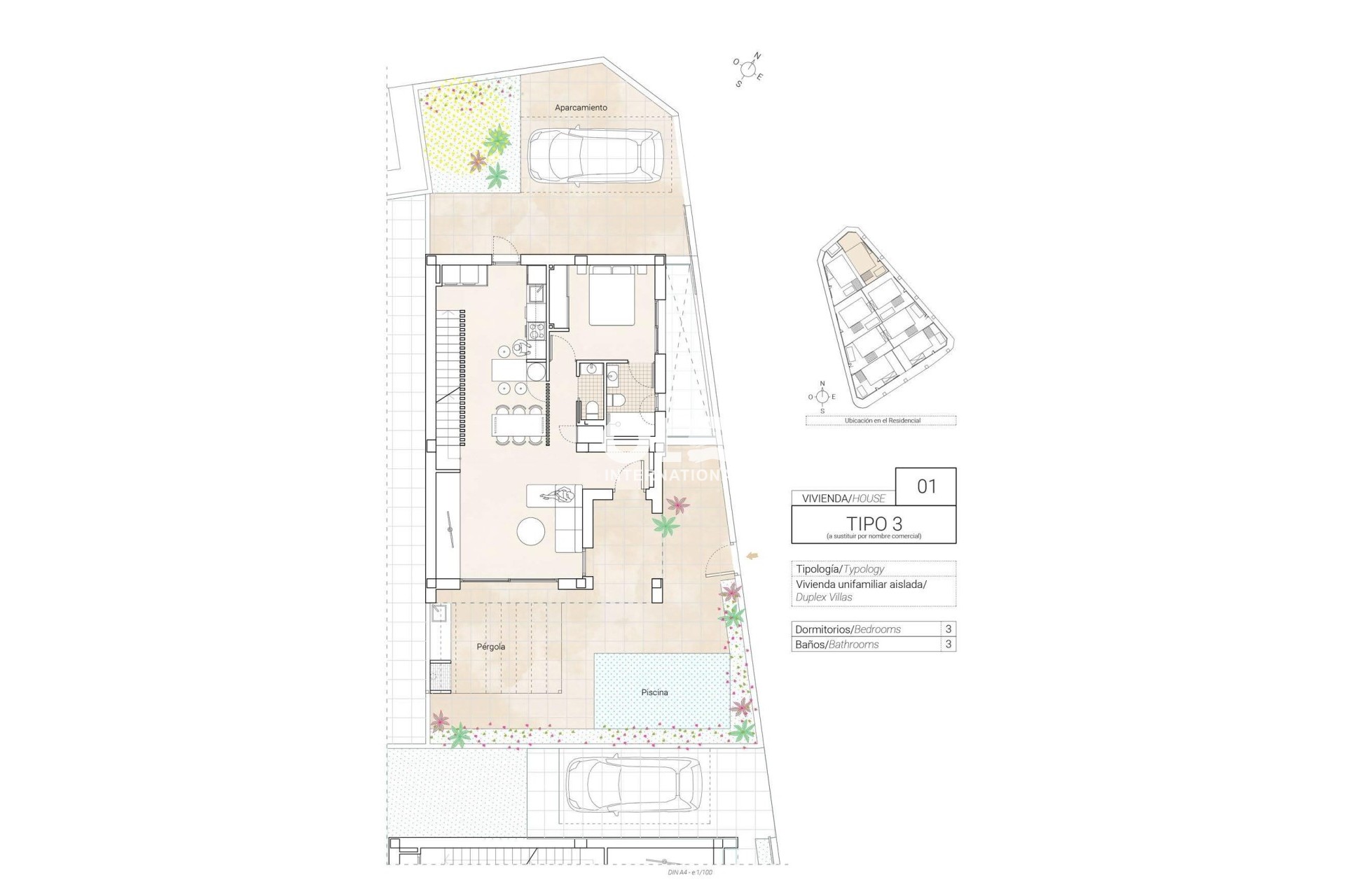 Nouvelle construction - Villa - Hondón de las Nieves - Centro