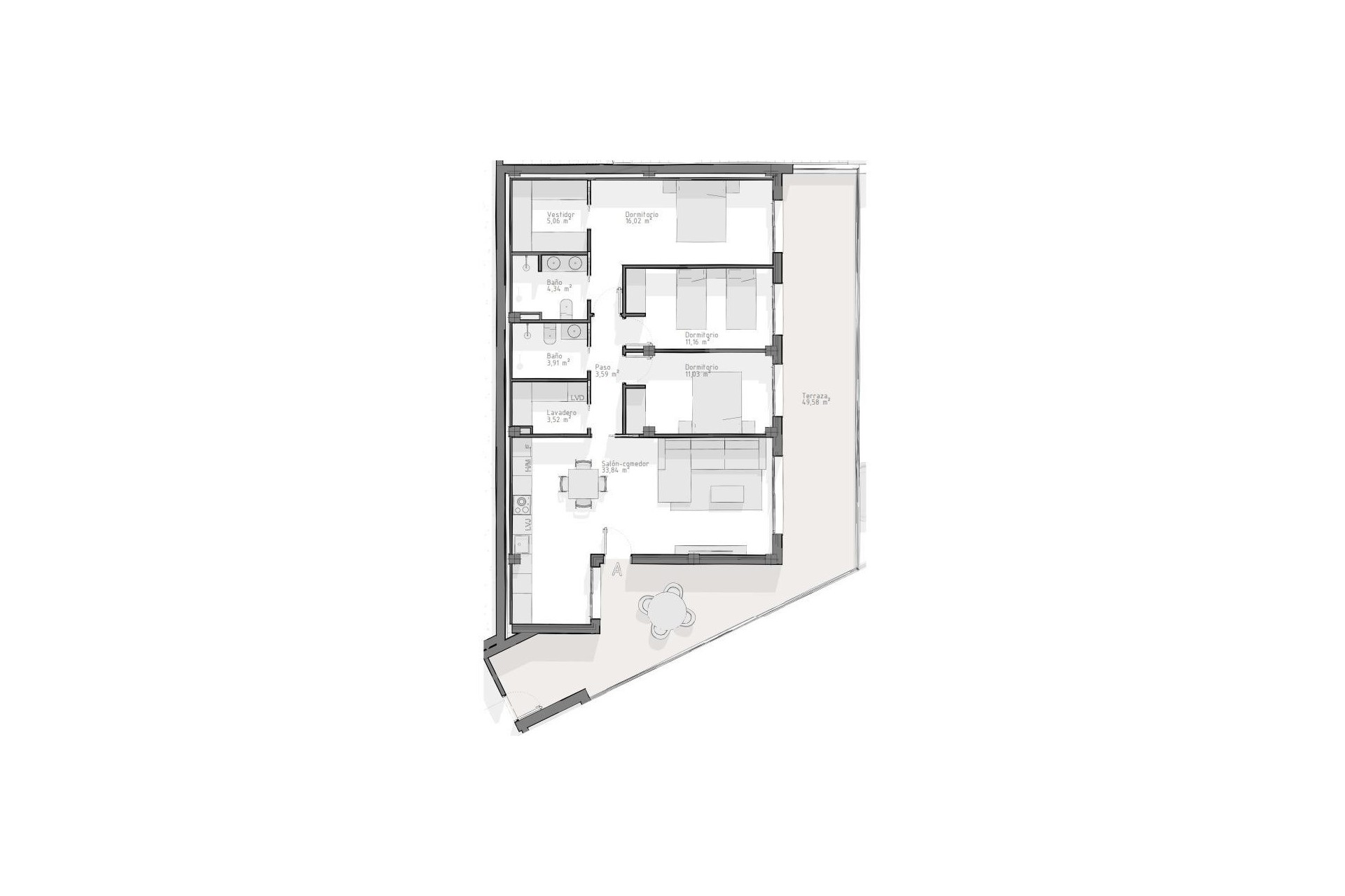 Новое здание - Apartment - Aguilas - Playa del Hornillo