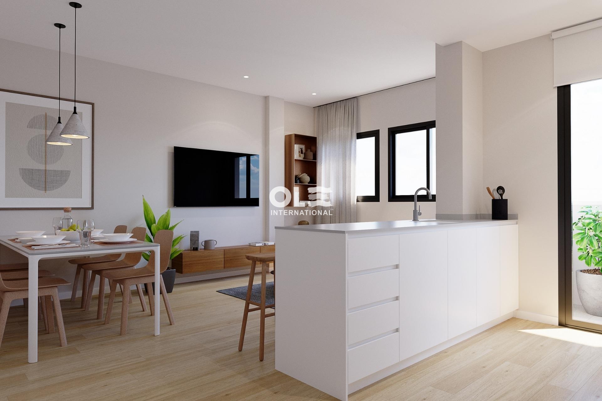 Новое здание - Apartment - Algorfa - Pueblo