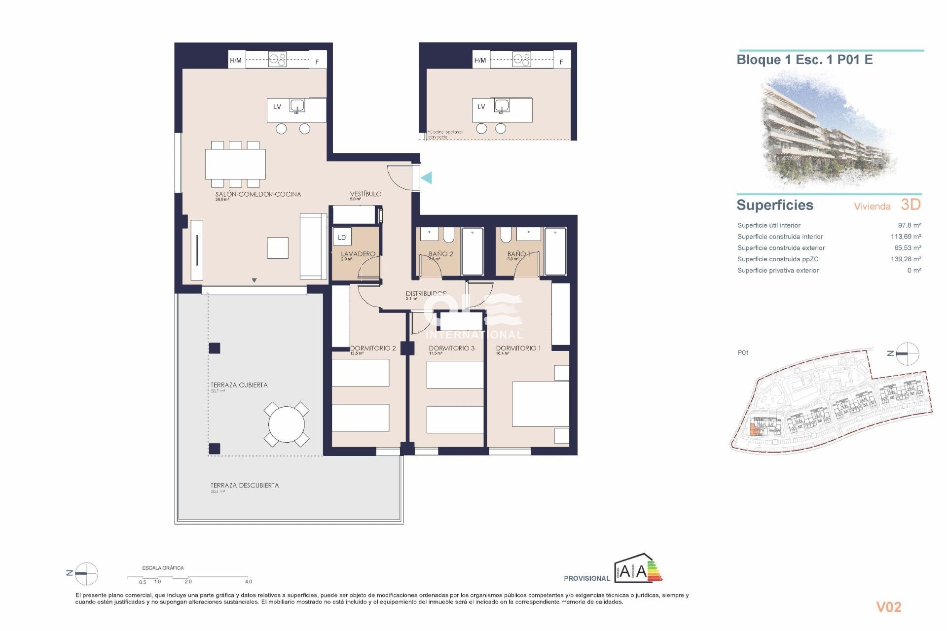 Новое здание - Apartment - Denia - Playa de La Almadraba