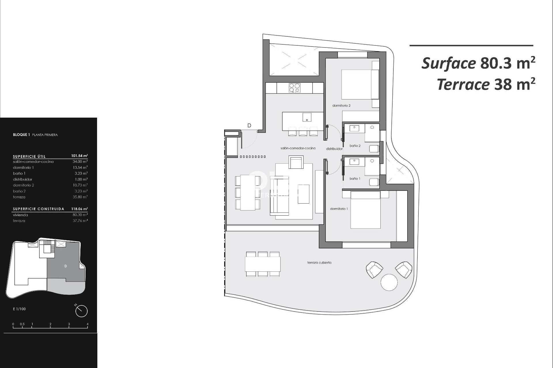 Новое здание - Apartment - Guardamar del Segura - El Raso