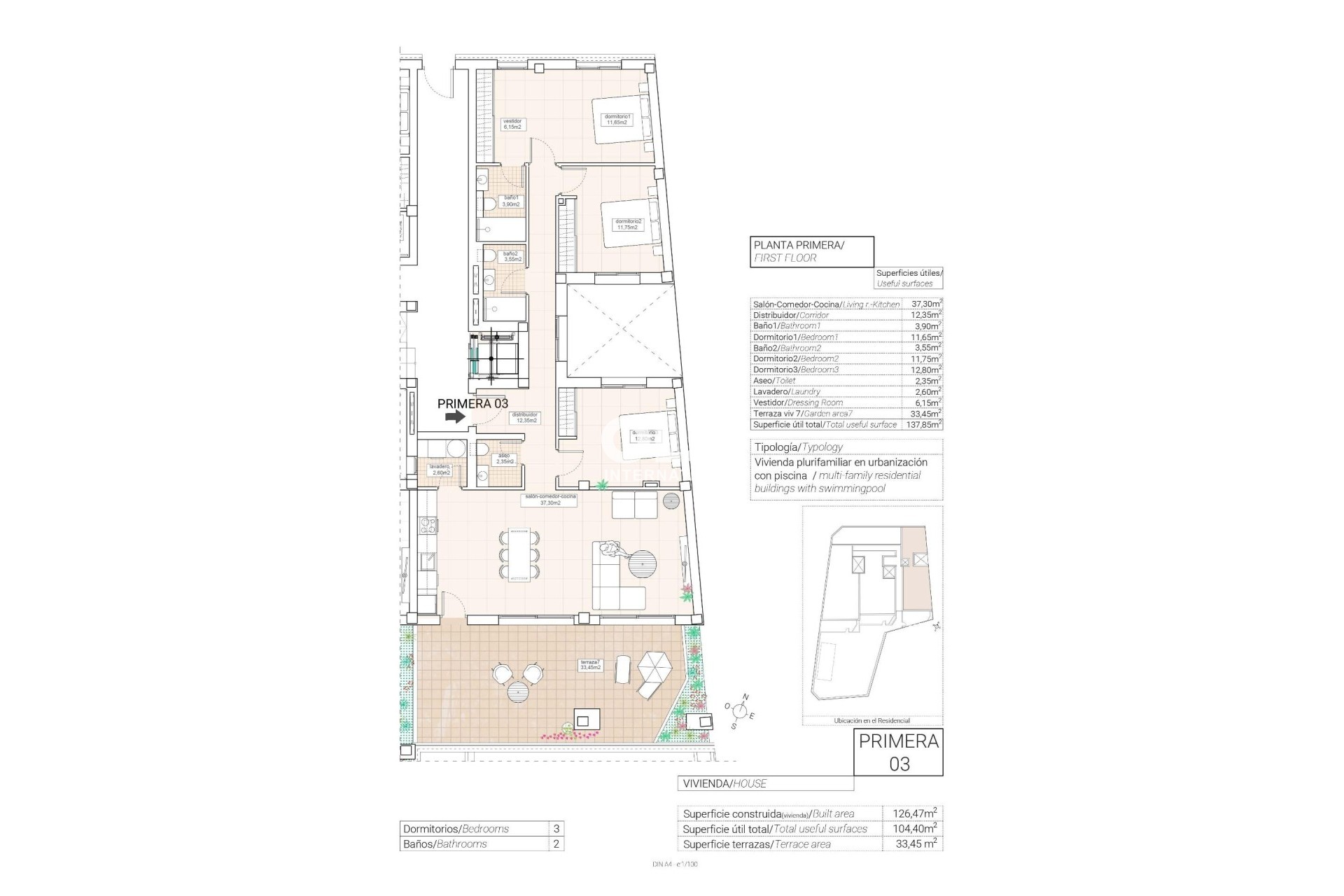 Новое здание - Apartment - Hondón de las Nieves - Pueblo