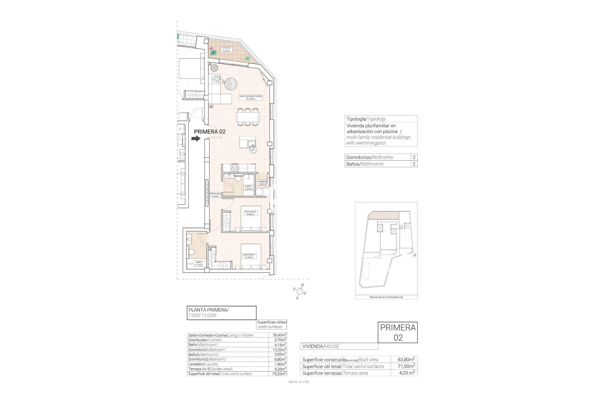 Новое здание - Apartment - Hondón de las Nieves - Pueblo