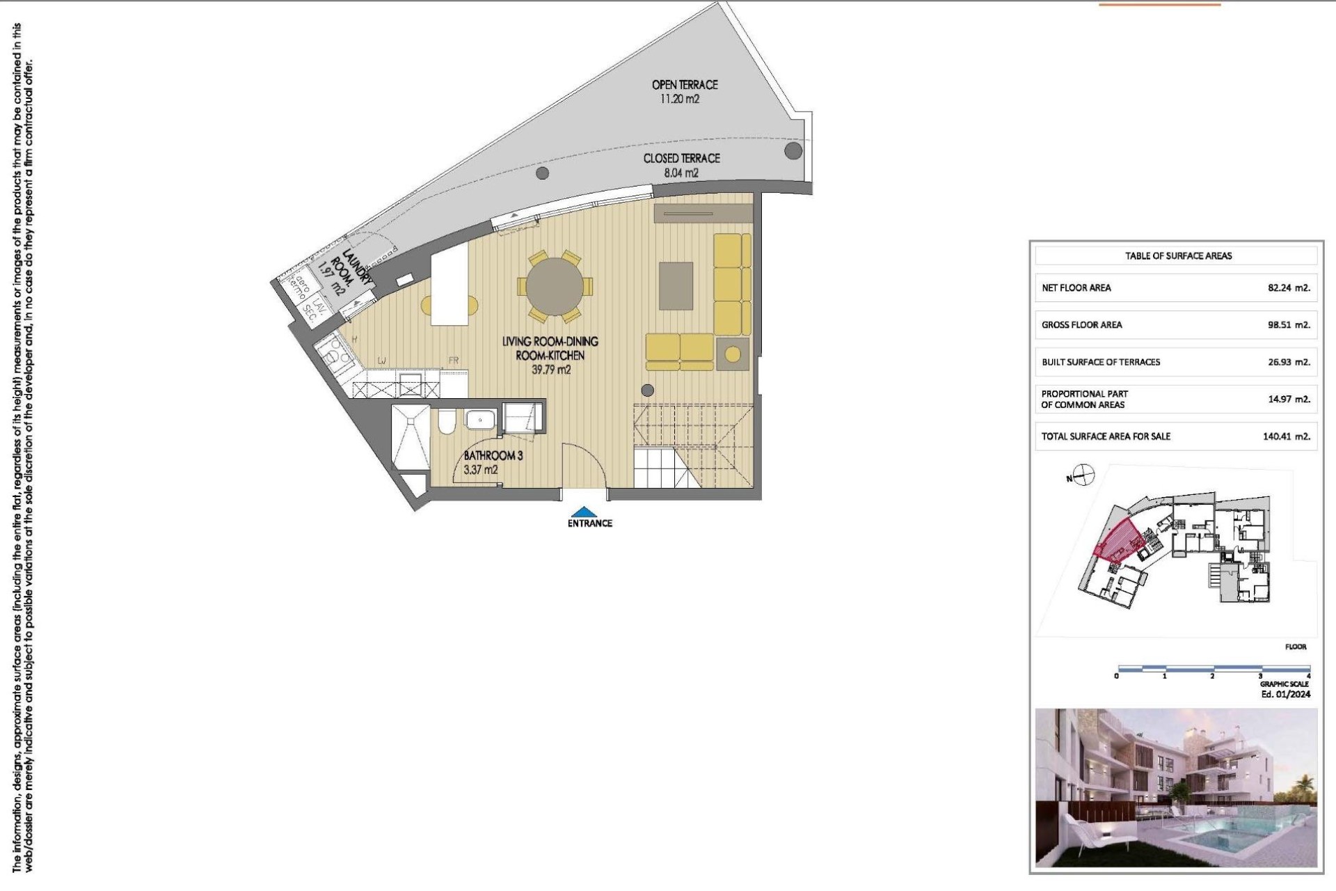 Новое здание - Apartment - Jávea - Cala Blanca
