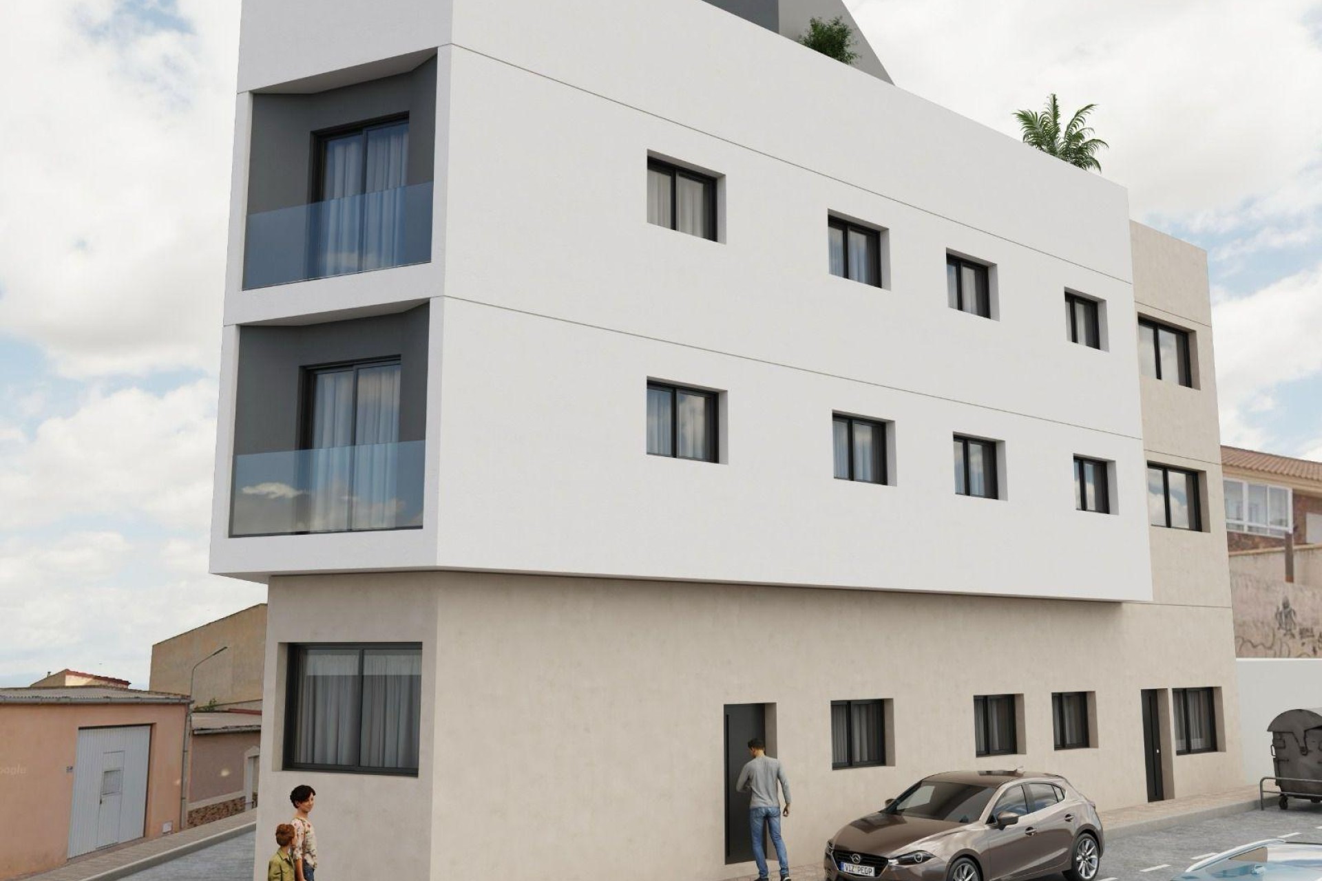 Новое здание - Apartment - Mazarron - pueblo