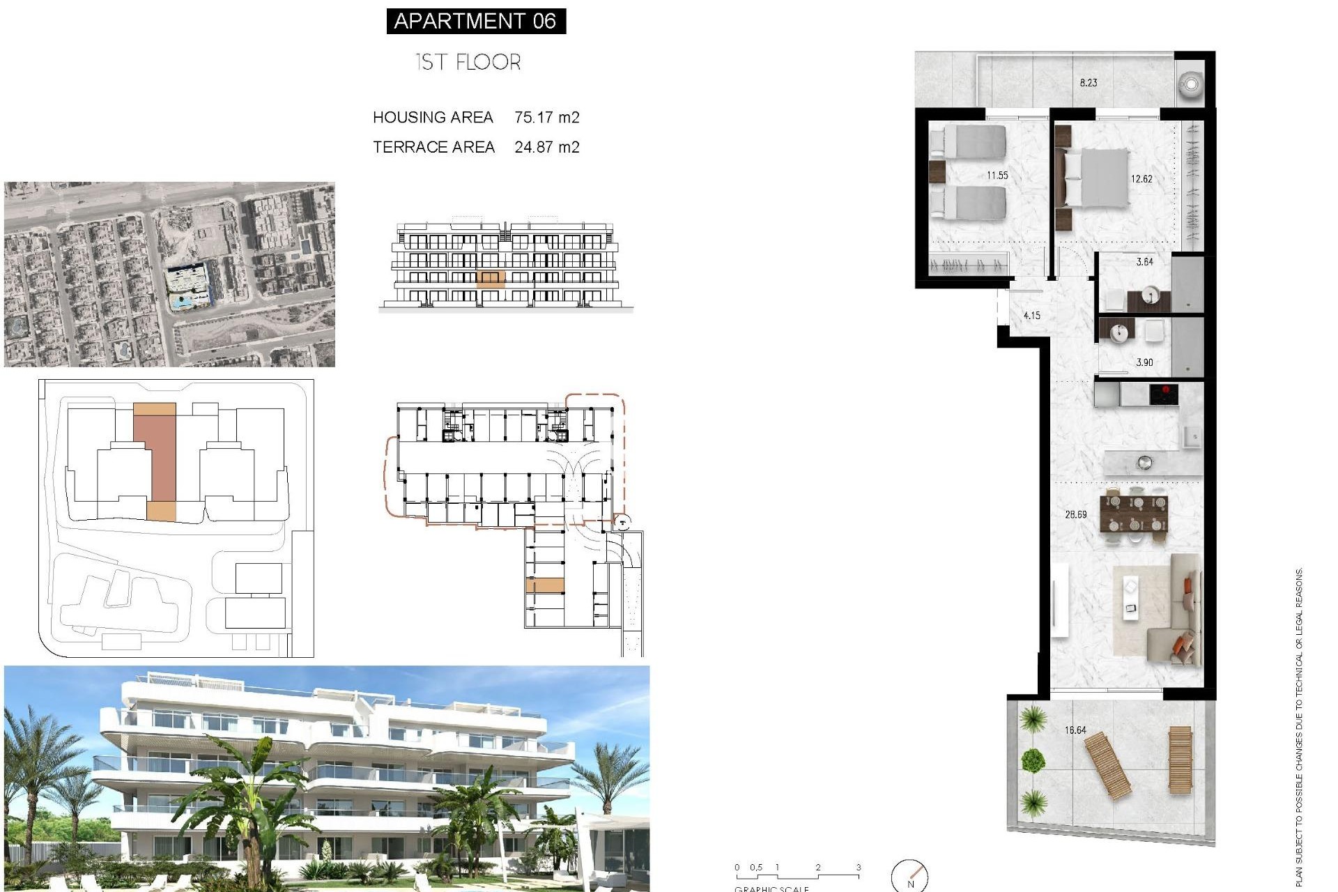 Новое здание - Apartment - Orihuela Costa - Lomas de Cabo Roig