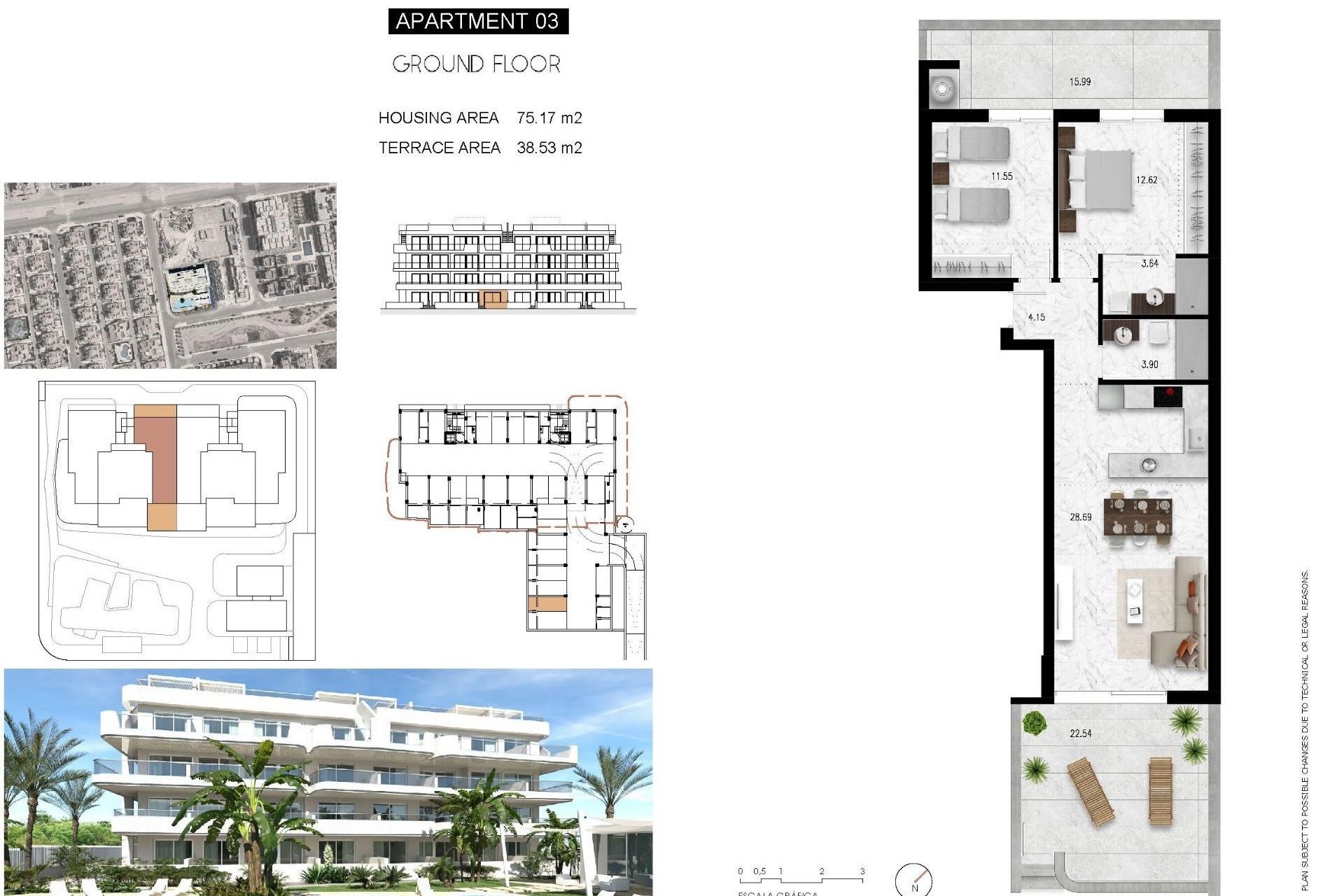 Новое здание - Apartment - Orihuela Costa - Lomas de Cabo Roig