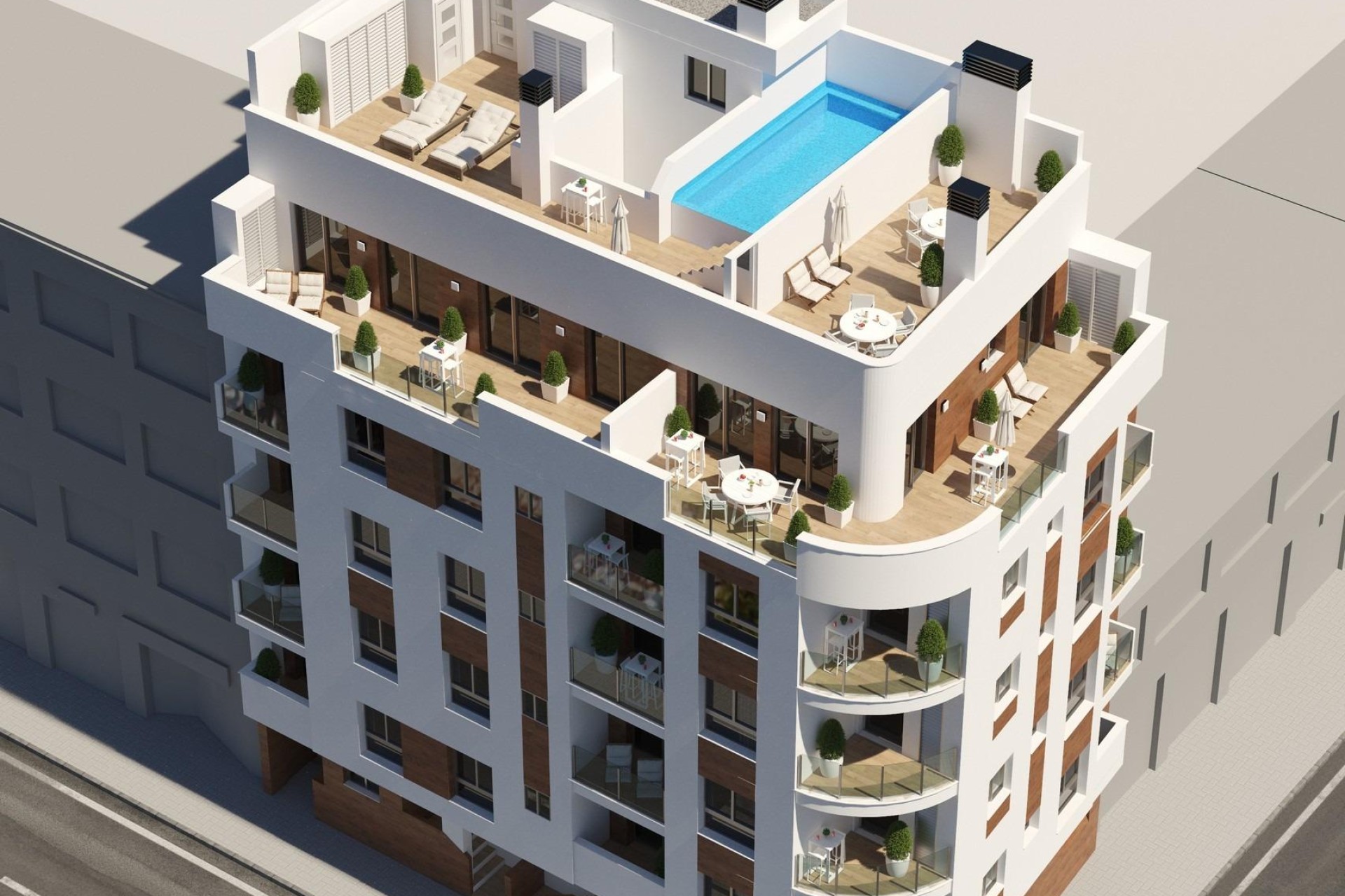 Новое здание - Apartment - Torrevieja - Centro