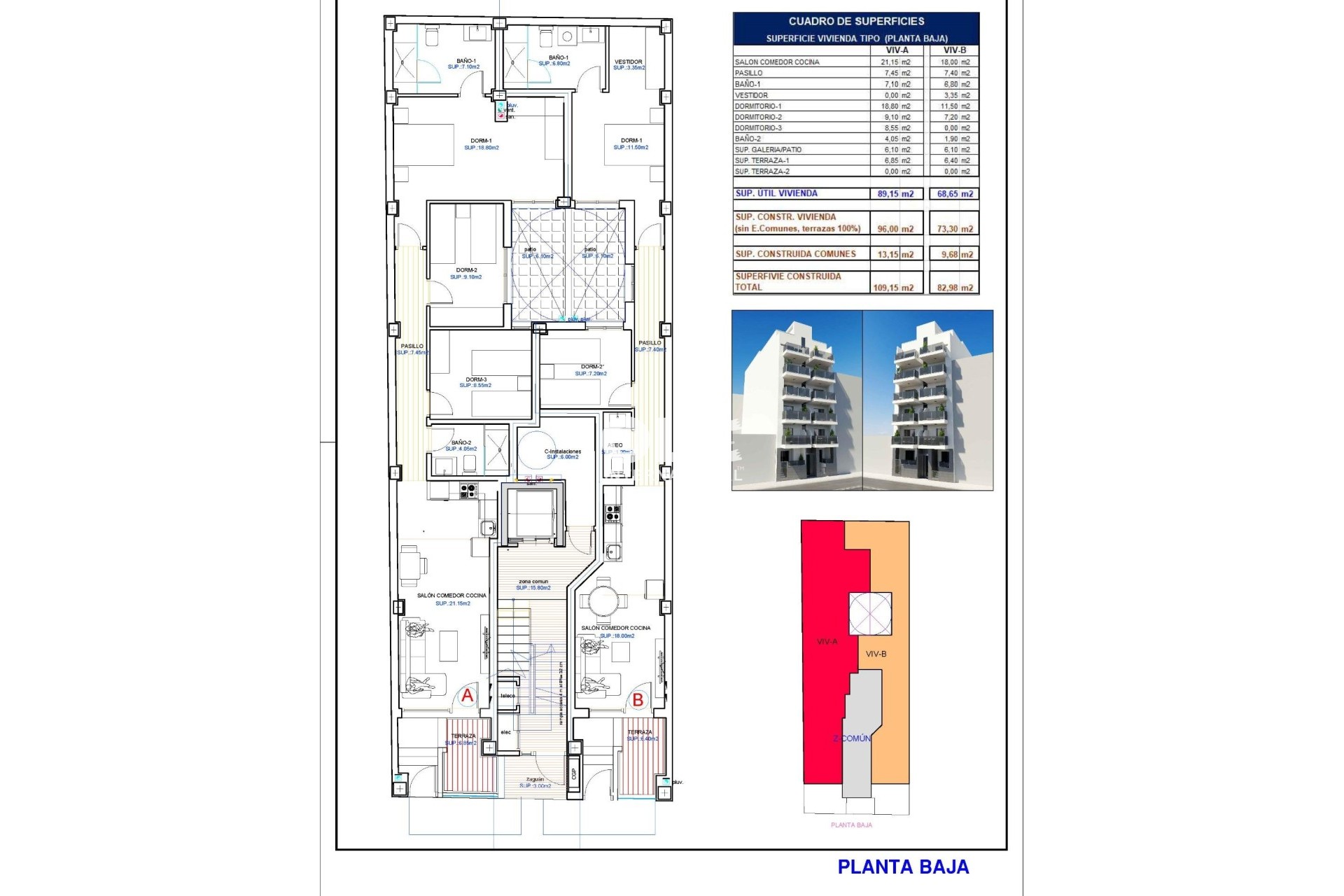 Новое здание - Apartment - Torrevieja - Playa de El Cura