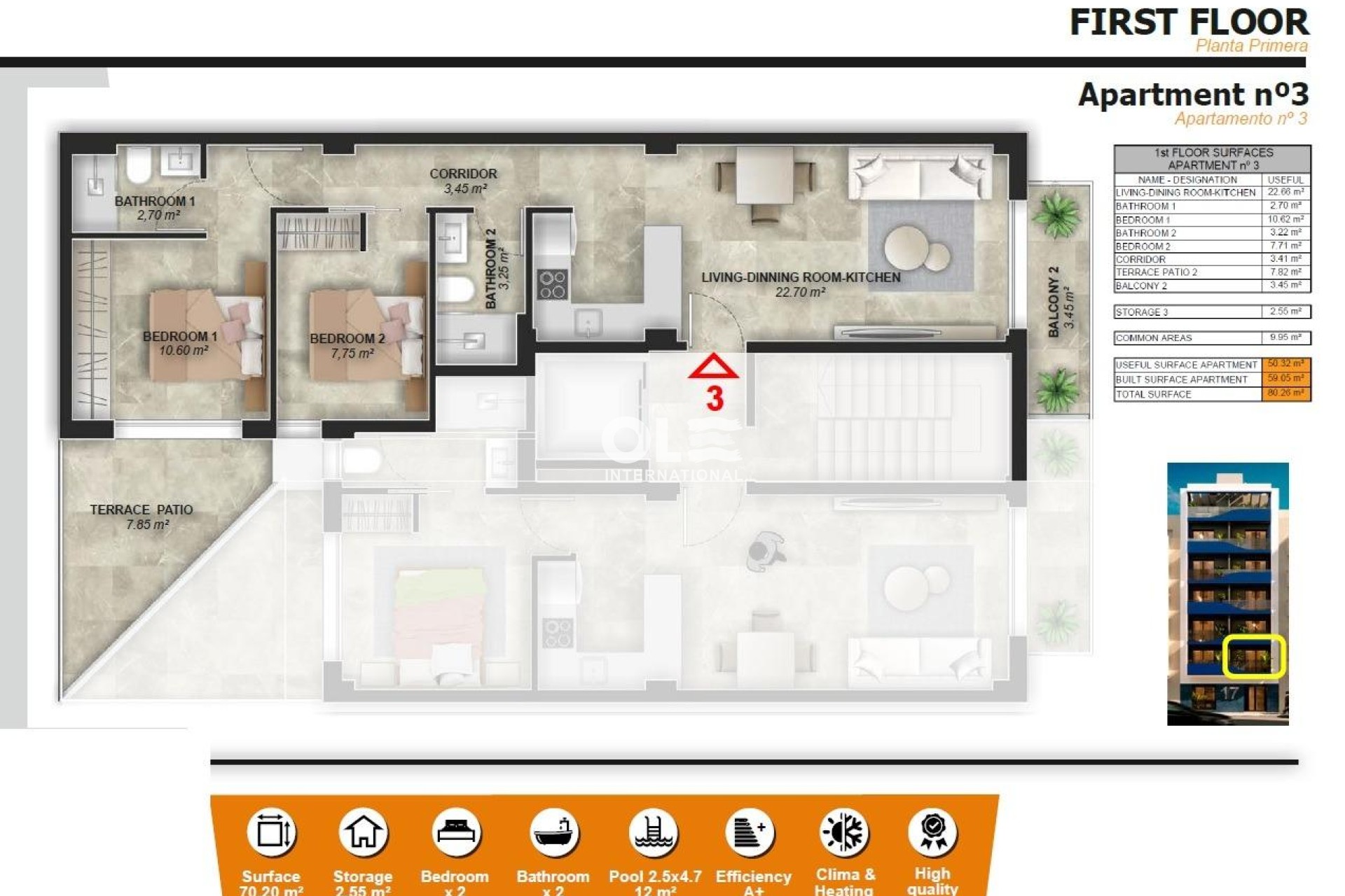 Новое здание - Apartment - Torrevieja - Playa del Acequión