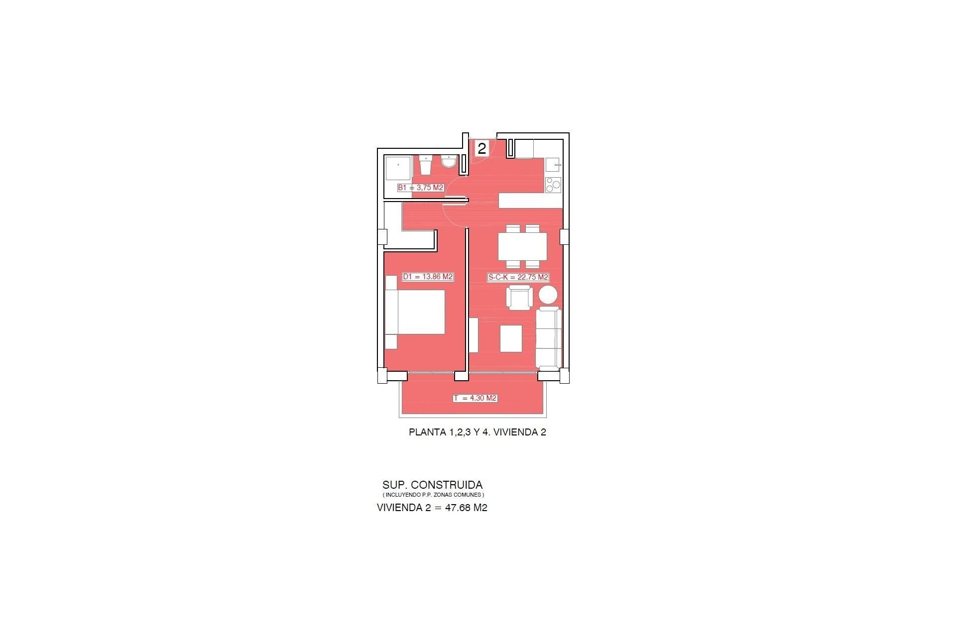 Новое здание - Apartment - Torrevieja - Playa El Acequión