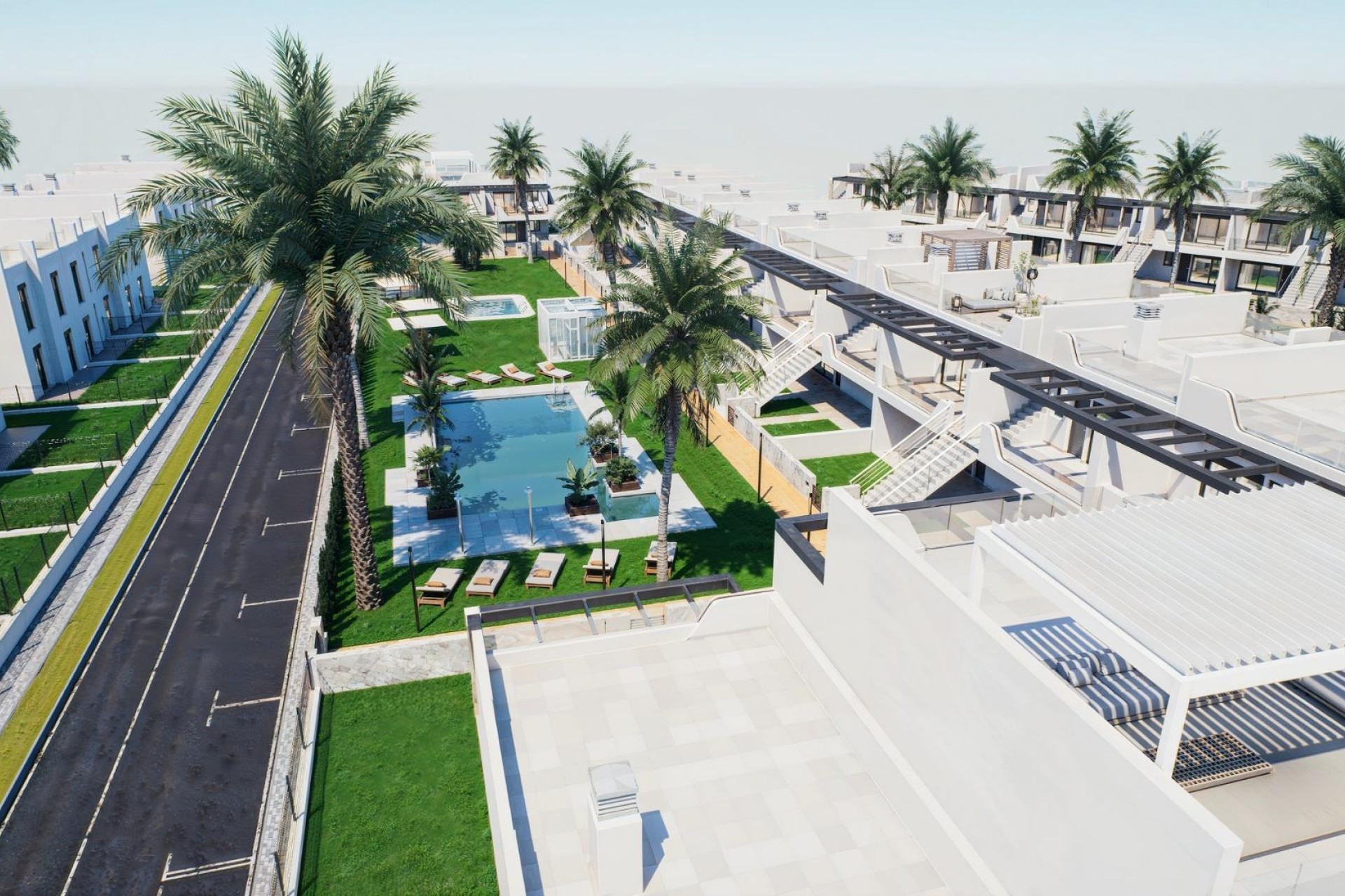 Новое здание - Бунгало - Pilar de la Horadada - pueblo