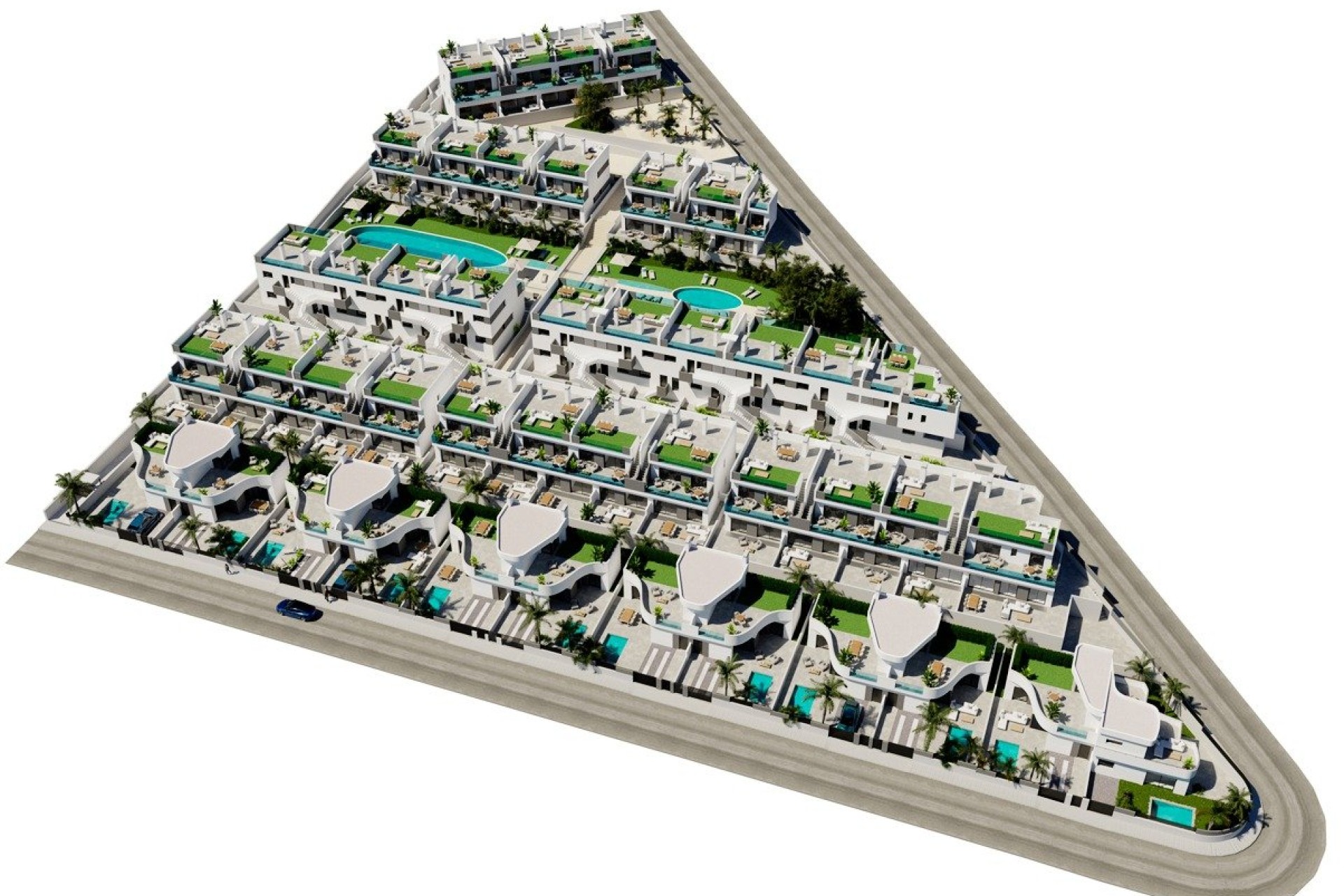 Новое здание - Бунгало - Torrevieja - Lago Jardín II