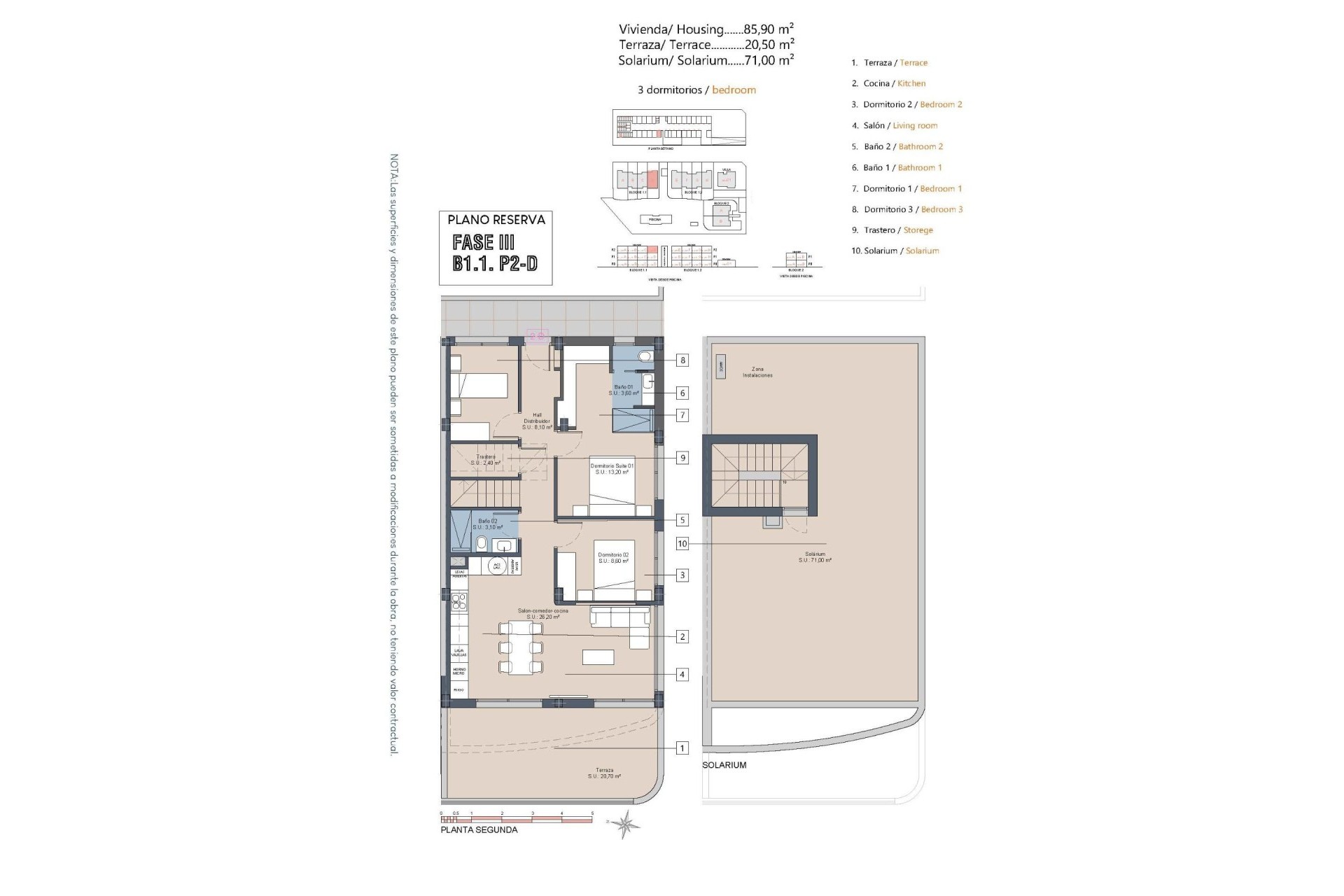 Новое здание - Пентхаус - Los Alcazares - La Serena Golf